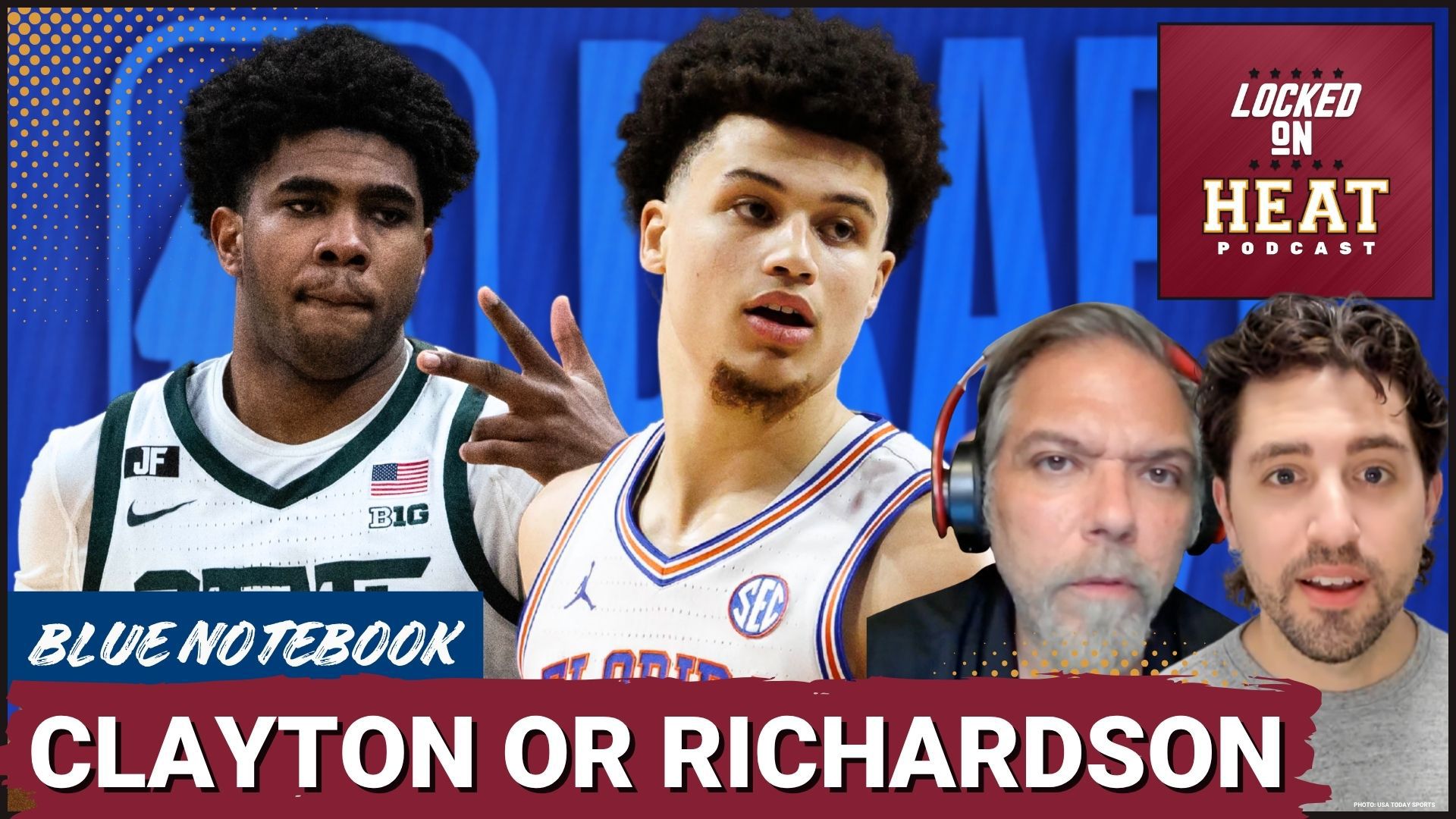 HEAT's draft strategy heats up: Walter Clayton Jr., Jase Richardson, and Will Riley are in the spotlight.