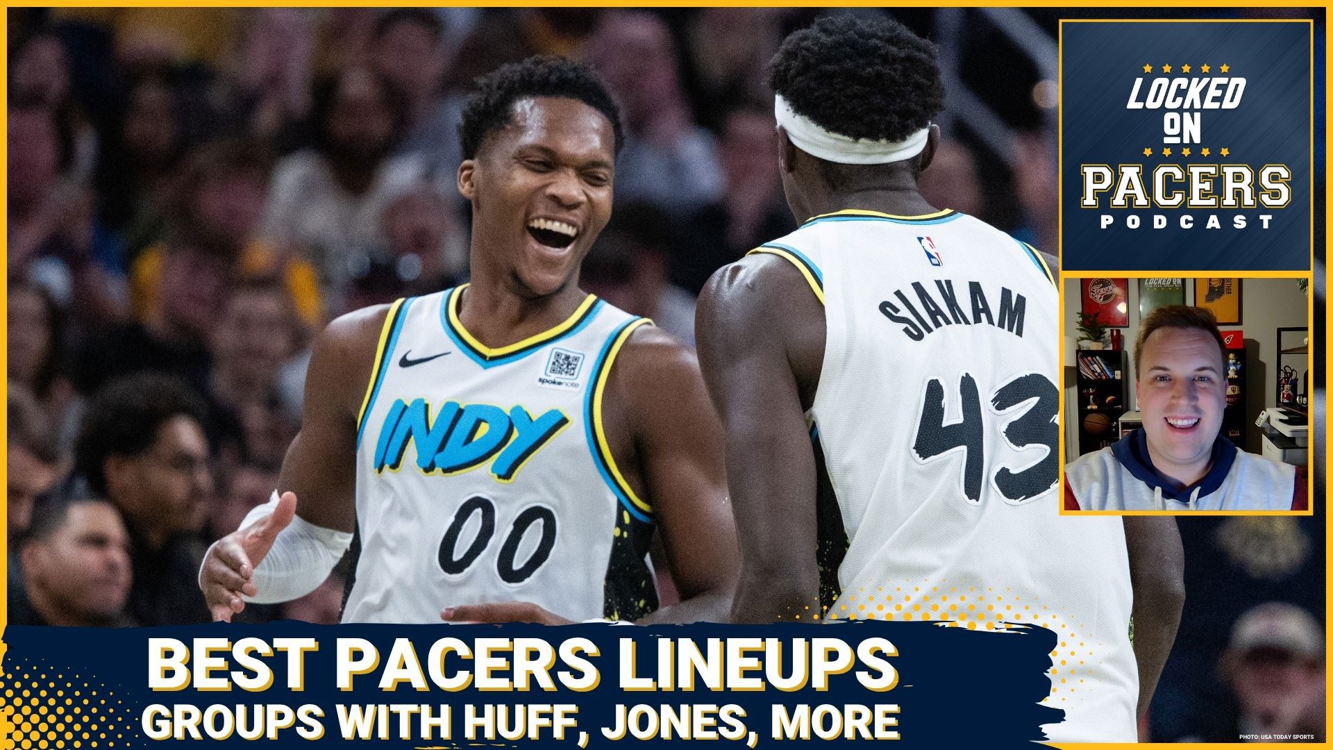 What is the best way for the Indiana Pacers to use Jay Huff this season? What will be the team's best lineups in 2025-26 on offense and defense? Host Tony East on it