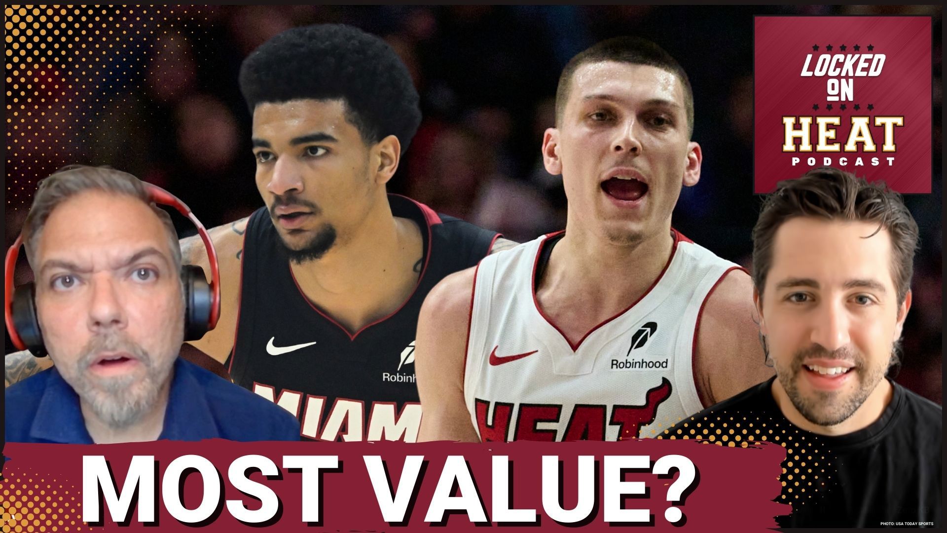 Which Miami Heat player has the most trade value around the league?