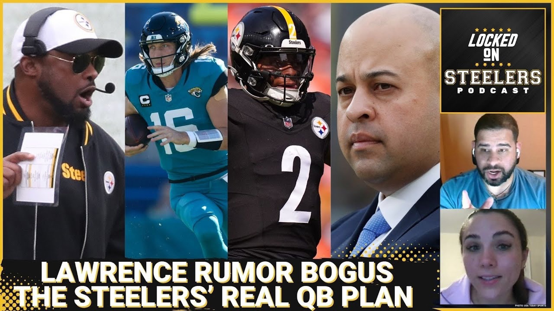 The Pittsburgh Steelers were rumored to be in trade talks for Trevor Lawrence, but Christopher Carter and Jenna Harner point out it's bogus.