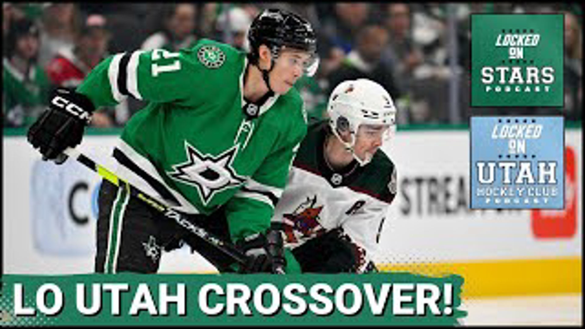 Welcome to the first crossover edition with Robyn of Locked On Utah Hockey Club! Joey and Robyn go back and fourth about the Stars and Hockey Club before camp!