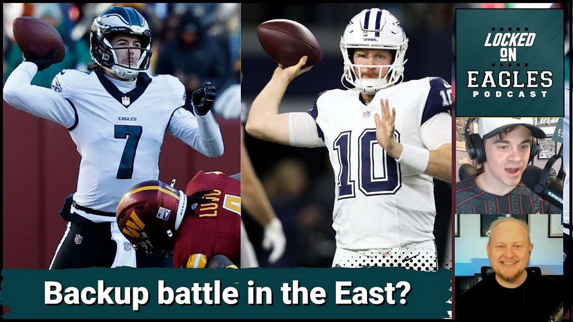 Kenny Pickett vs Cooper Rush BACKUP BATTLE between the Philadelphia