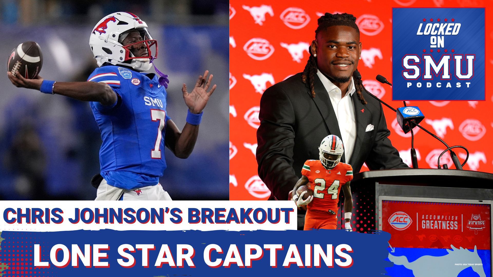 In this episode of Locked on SMU, Grayson Singleton highlights Chris Johnson Jr. as a potential breakout star at the running back position.