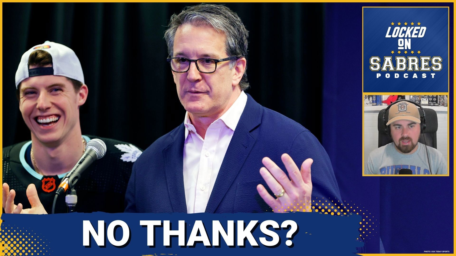 Brendan Shanahan reportedly offered his services to the Sabres as President of Hockey Operations, but that apparently is the role Terry Pegula sees himself as.