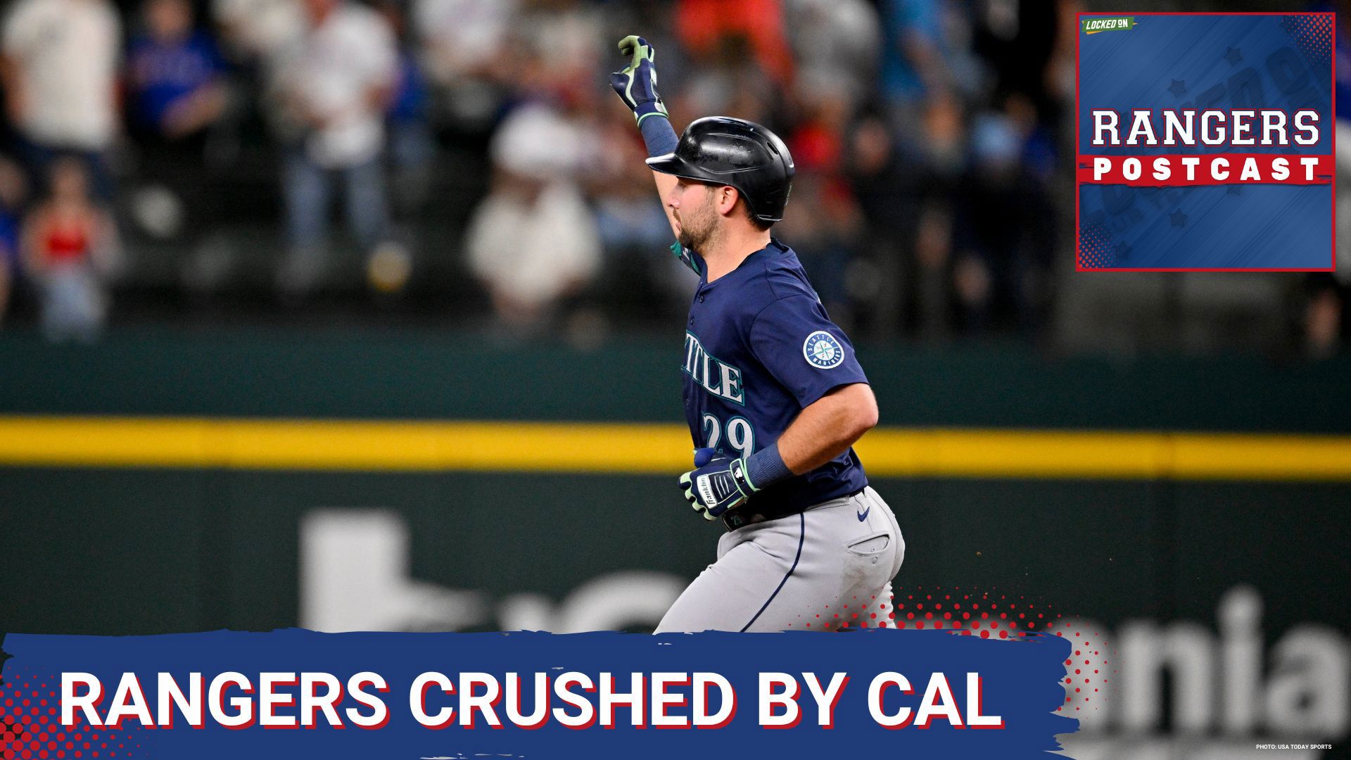 The struggles continue for the Rangers who were slammed by the 1st place Seattle Mariners 13-1. Cal Raleigh hit 2 HR's including a grand slam for the M's.