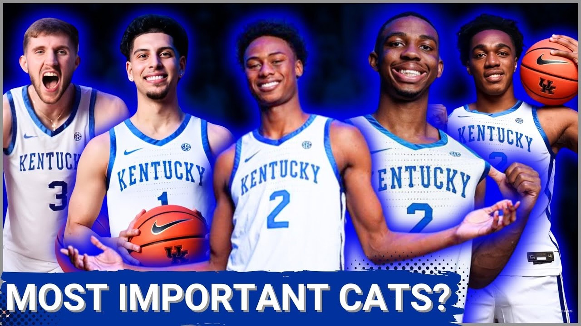 Who are Kentucky basketball's five most important players?