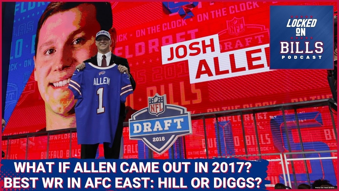 What if Josh Allen declared for 2017 Draft? AFC East's best WR? Stefon  Diggs or Tyreek Hill?