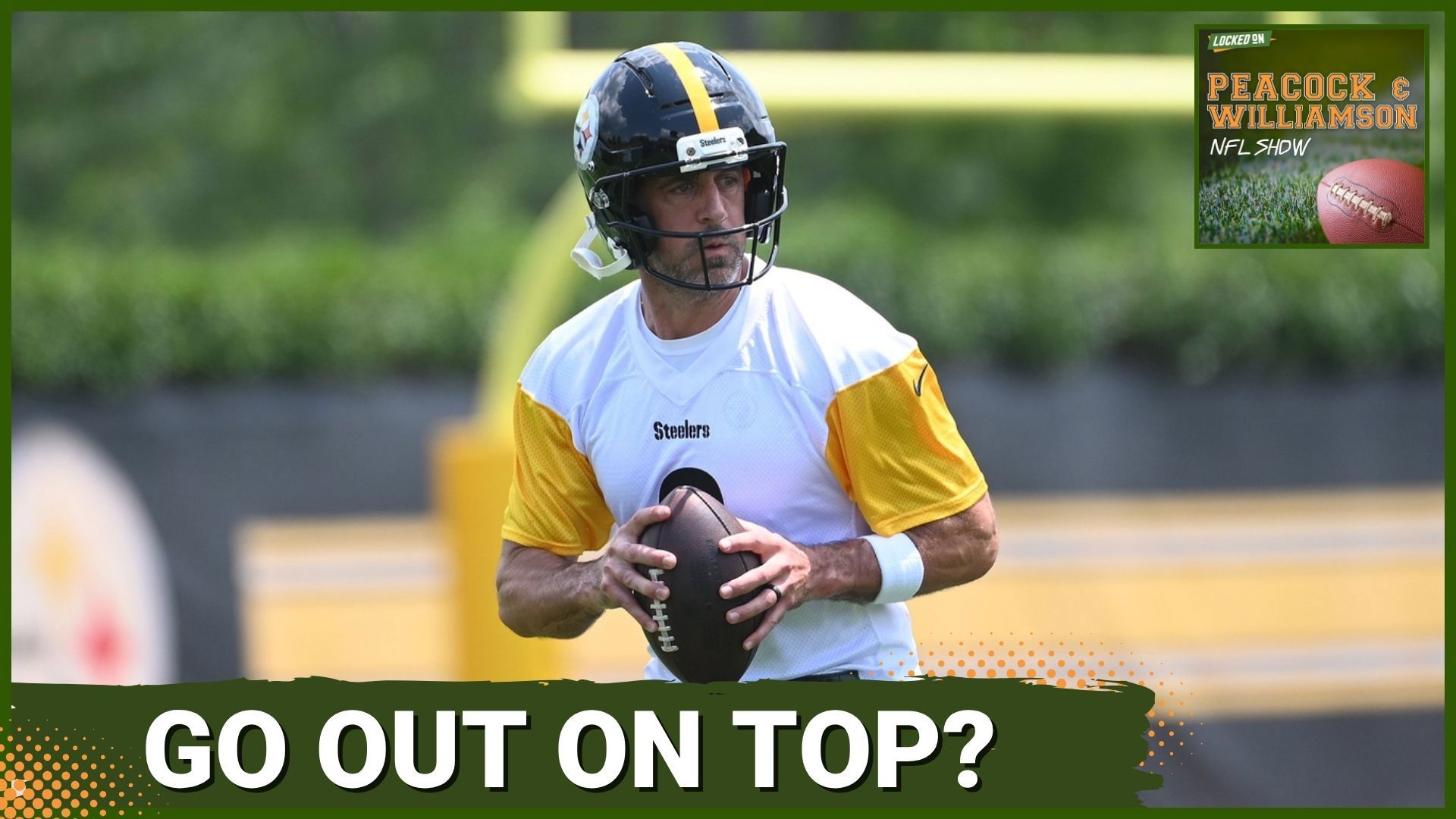 Aaron Rodgers doesn't even have to play at his Hall of Fame QB level to vault the Pittsburgh Steelers to the playoffs, and possibly an AFC North title.