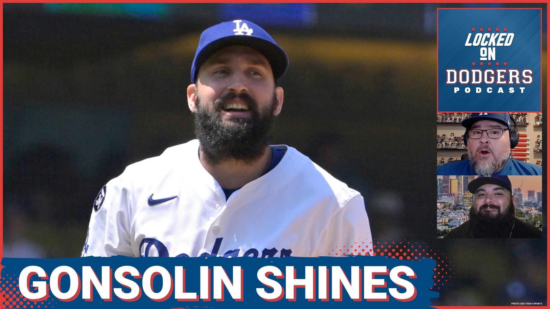 Tony Gonsolin's return boosts Dodgers' pitching. Explore their offensive surge, Edman's injury, Muncy's homer, and Kershaw's rehab with insights from Jeff and Vince.