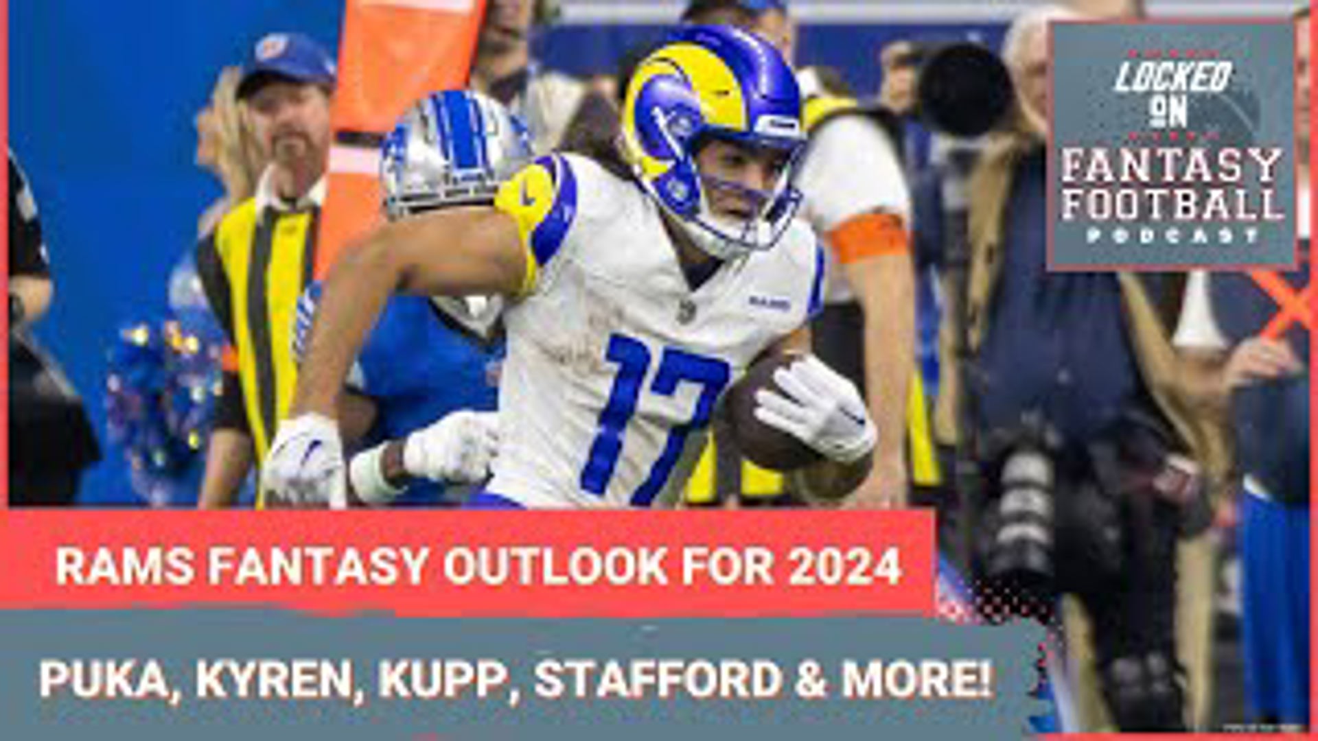 Sporting News.com's Vinnie Iyer and NFL.com's Michelle Magdziuk break down the fantasy football potential of the 2024 Los Angeles Rams.