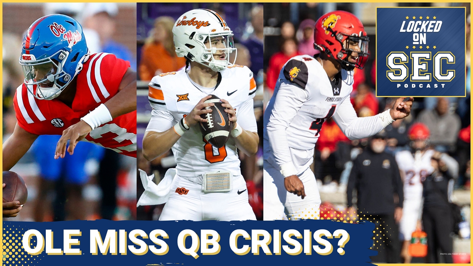 Could Lane Kiffin's Ole Miss Rebels be gearing up a QB room shakeup with the addition of quarterback Maealiuaki Smith from Oklahoma State?