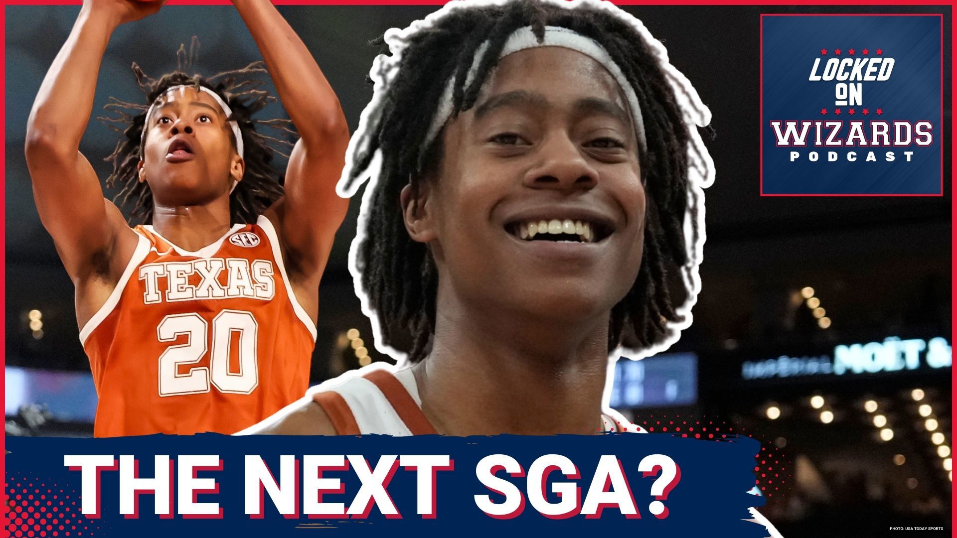 The guys discuss Tre Johnson's potential as a top NBA draft pick, comparing him to Shai Gilgeous-Alexander and exploring trade scenarios to acquire him at pick 6.