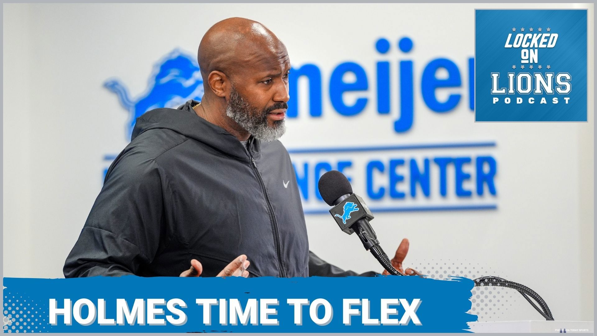 We are one week away from the NFL Draft and Lions GM Brad Holmes spoke to the media today.