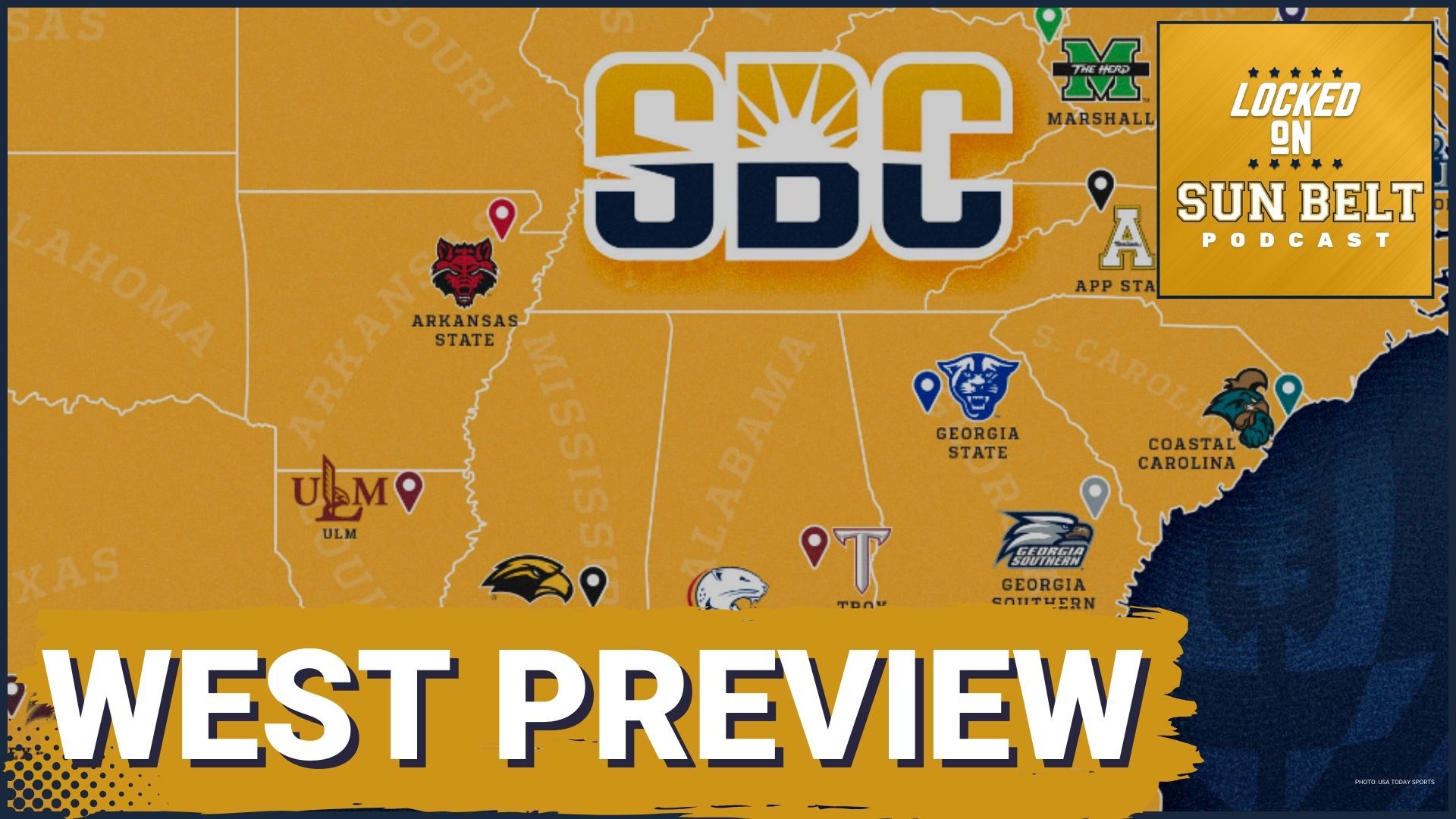 Sun Belt West football rankings unveiled! Who's on top as the season kicks off?