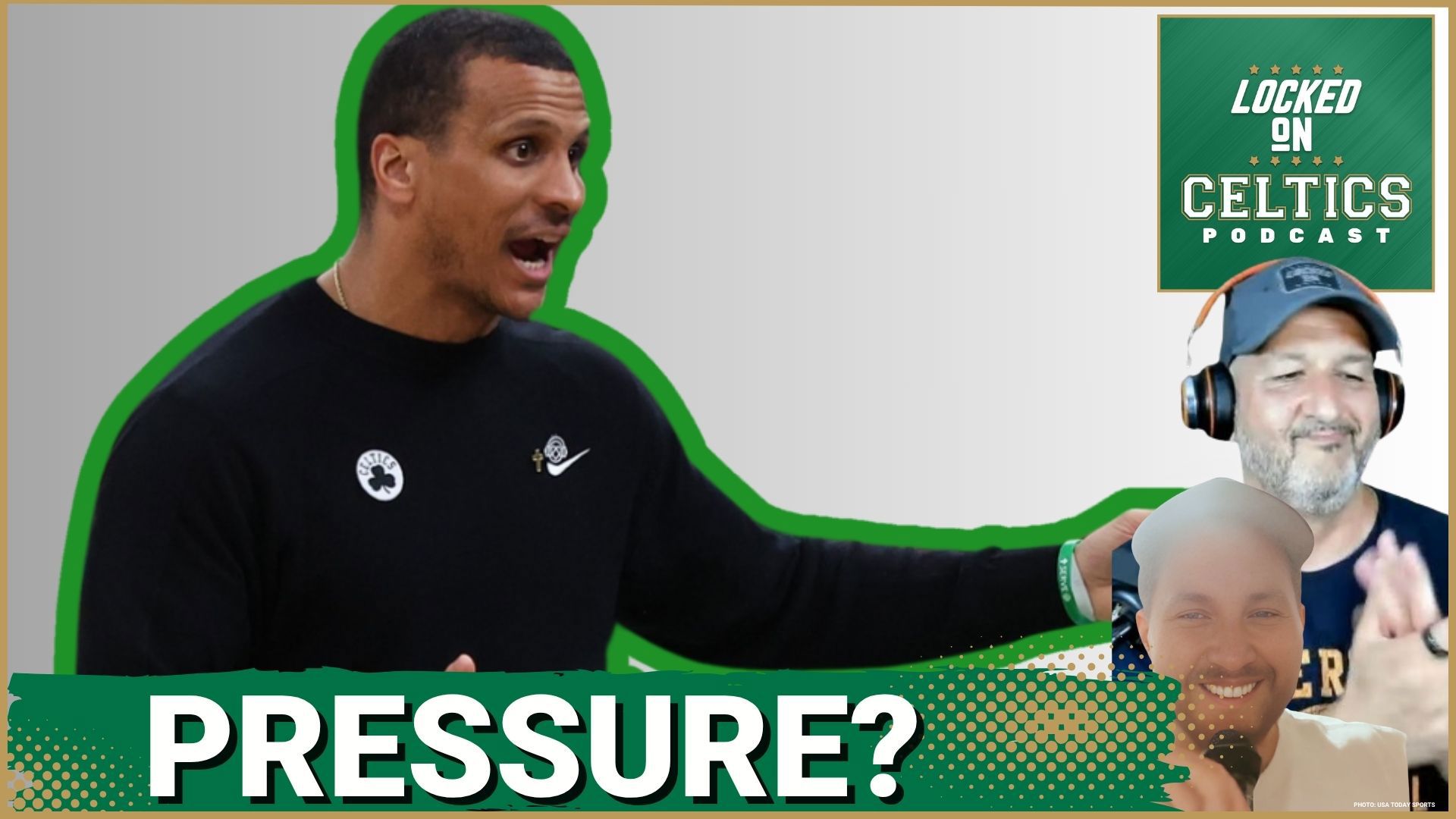 Discussion of pressure on Celtics coach Joe Mazzulla for the upcoming season, potential strategies for the team & expectations for their performance without key guys