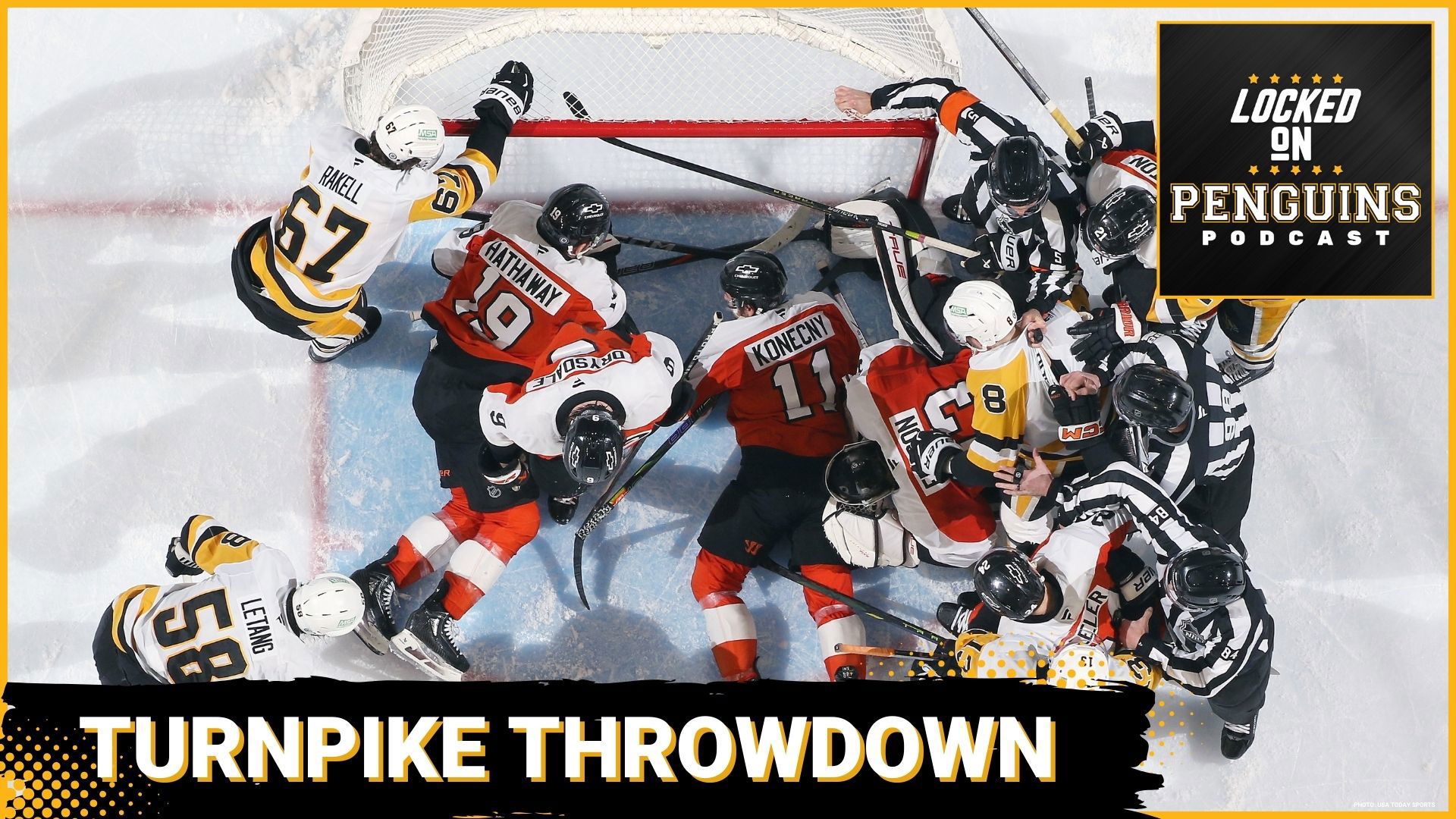 The Penguins will play the first of a home-and-home against the Flyers tonight in Philadelphia and look to get back into the win column.