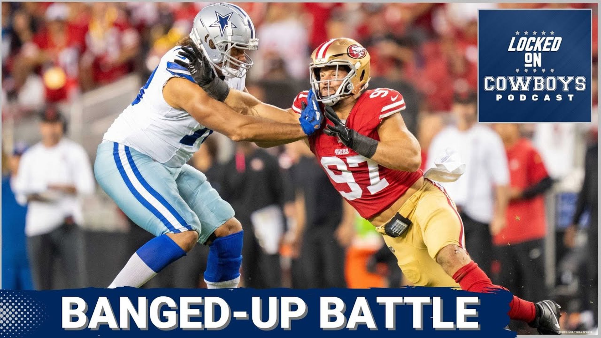 The Cowboys will travel to San Francisco to take on the 49ers on Sunday Night Football. Both teams are beat up, but can the Cowboys find a way to get a much-needed W