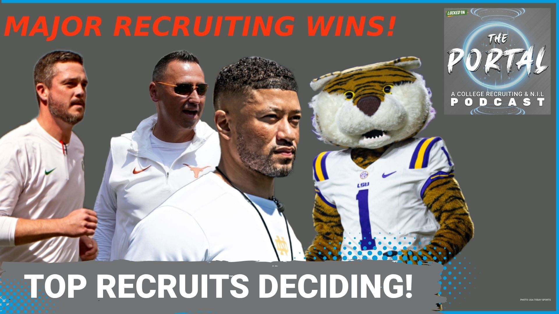 Oregon adds three big-time recruits! Texas, LSU, Alabama, & Florida win recruiting battles. Watch out for Notre Dame & Ohio State during the next few days!