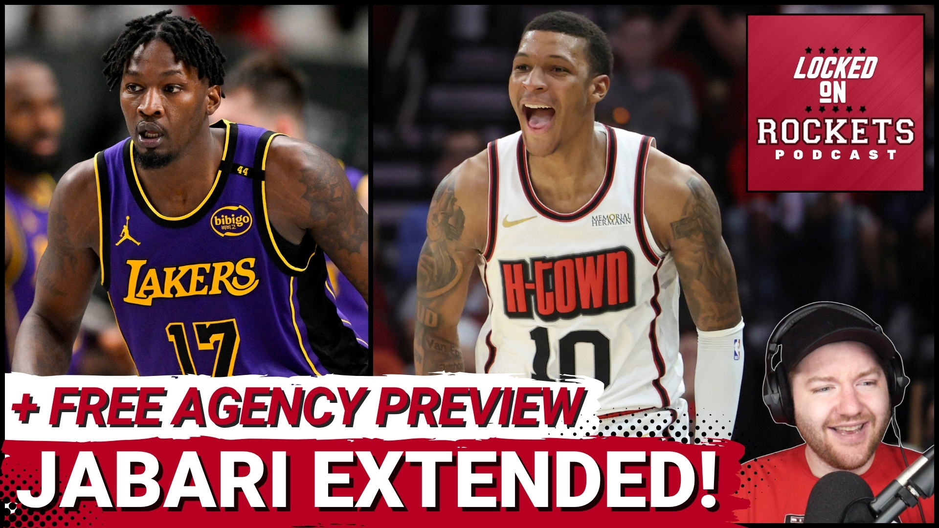 Rockets SECURE Jabari Smith Jr.'s Future | Houston TARGETS Dorian Finney-Smith In Free Agency