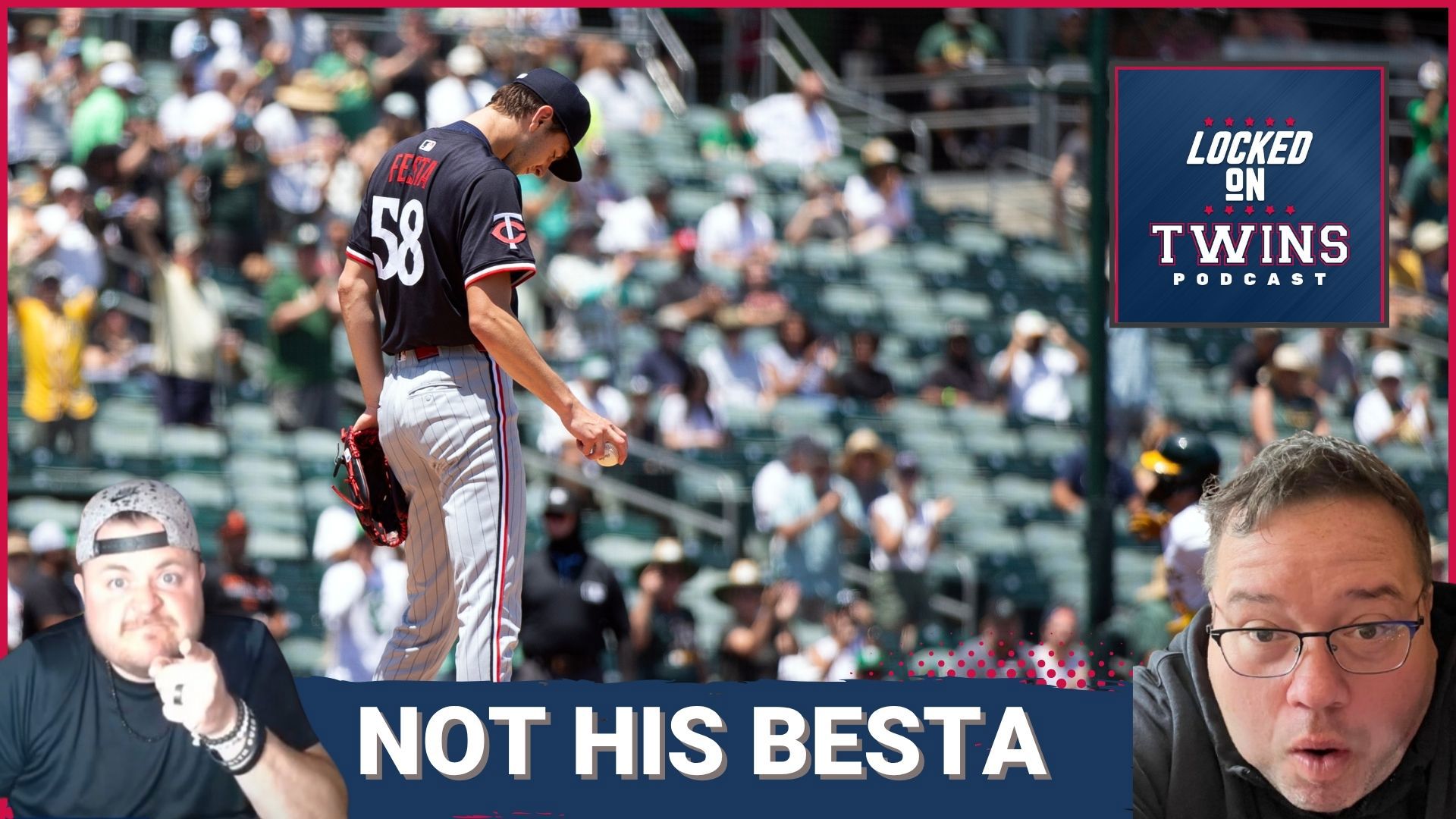 David Festa was toasted in the series finale in Sacramento, but the Twins are headed home — where they've been terrific so far this season.