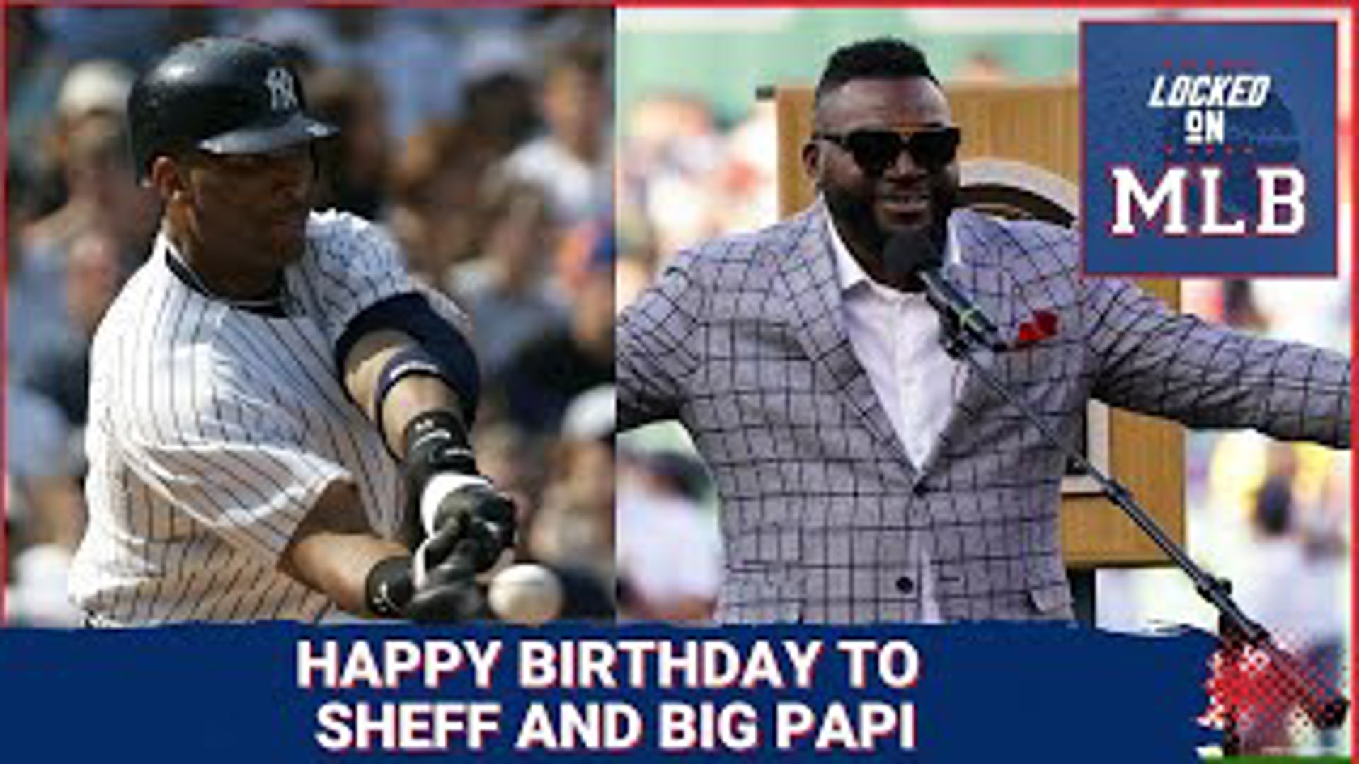 Happy Birthday to Gary Sheffield and David Ortiz.
Both had Hall of Fame careers with some off field baggage. So why is only Big Papi in the Hall?