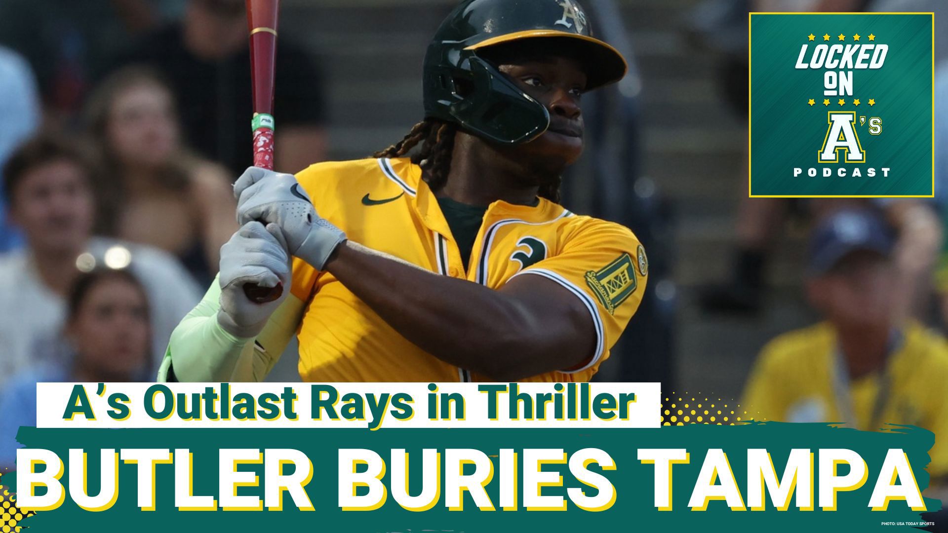 In one of their most exciting wins of the 2025 season, the A’s walked into Steinbrenner Field and stunned the Rays with a 6–4 victory that had everything.
