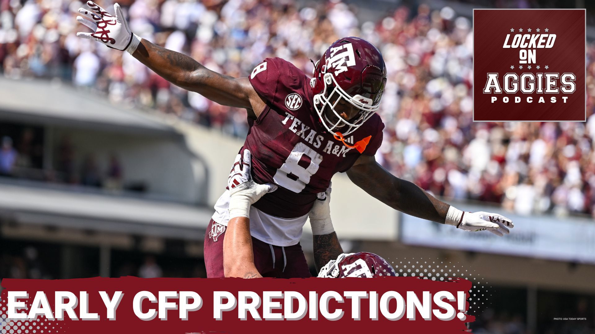 College Football Playoff predictions heat up as the season approaches. Will Texas A&M finally make it? If so, how will they fare? Locked On Aggies breaks it down.
