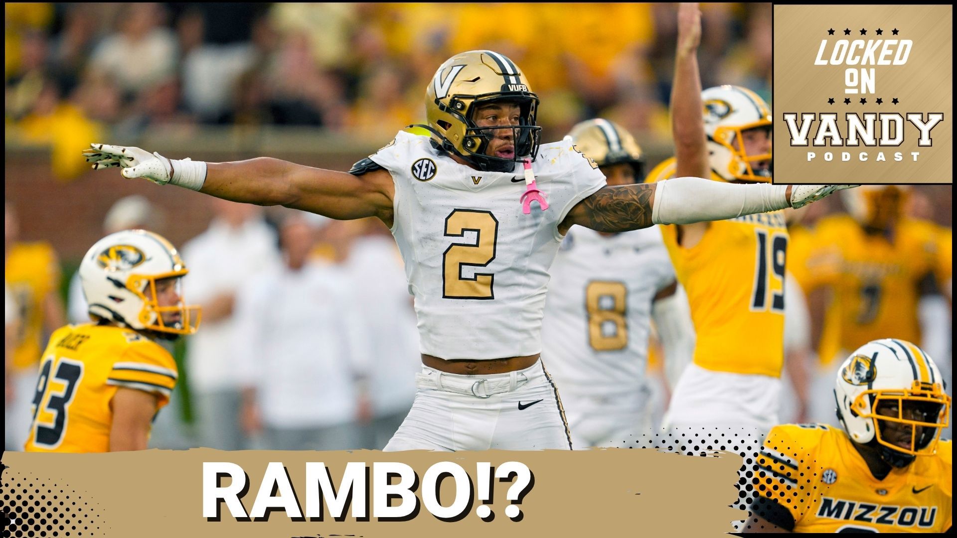 Host Corey Burton spotlights Fontenette's game-changing potential, comparing the linebacker's leadership to Rambo