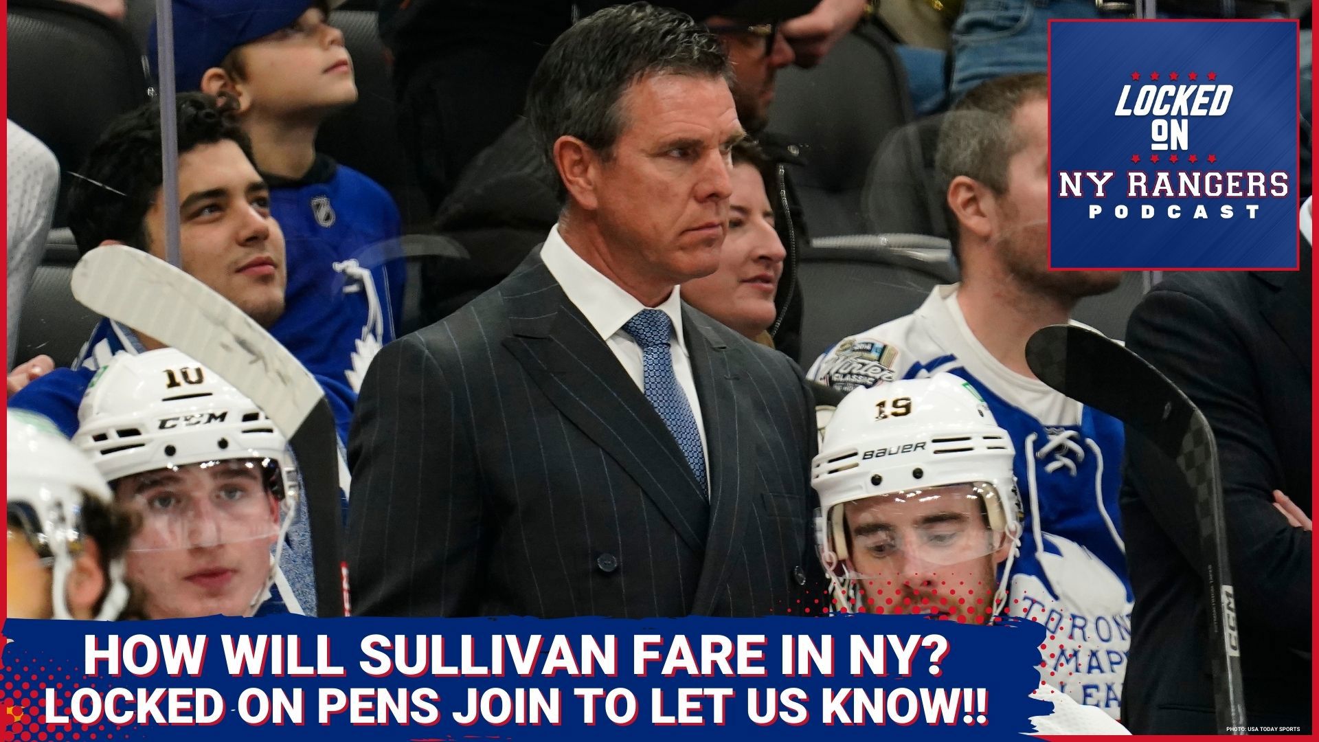 Mike Sullivan-themed crossover special of Locked On Rangers with Hunter Hodies and Patrick Damp of Locked On Penguins!