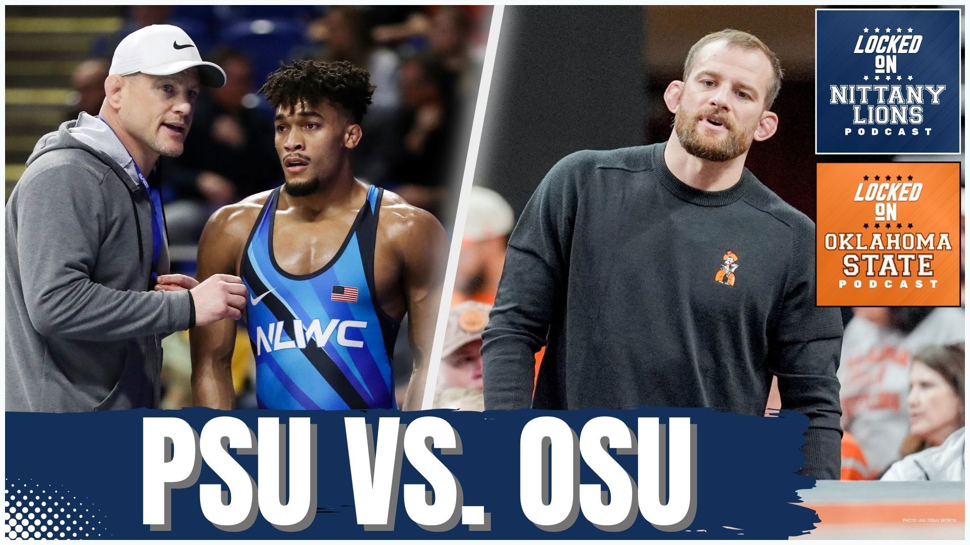 Can the Oklahoma State Cowboys challenge the Penn State Nittany Lions in college wrestling? Hosts Zach Seyko and Cody Stovall explore this rivalry...