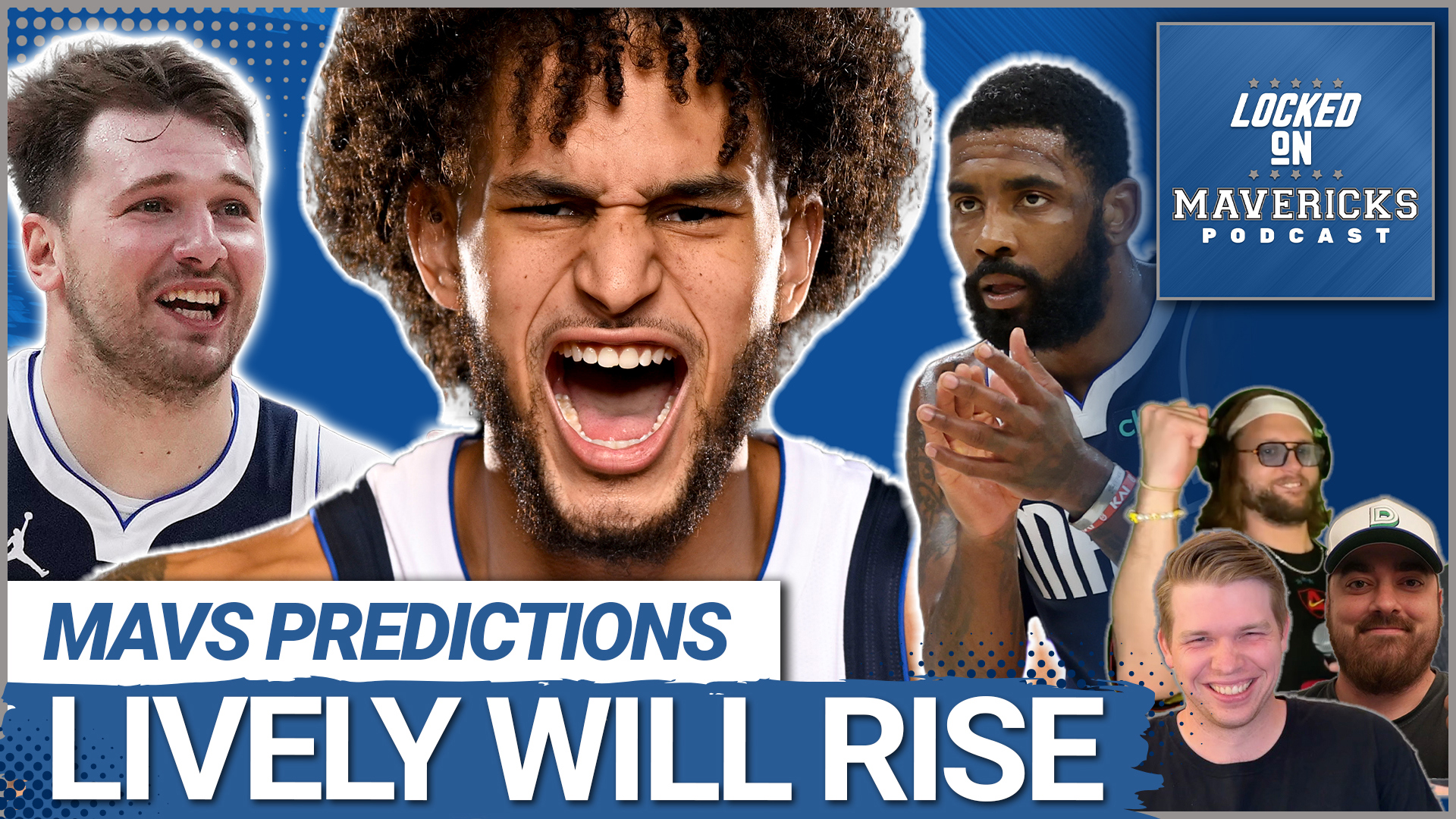 As the Dallas Mavericks prepare to start their season the guys make predictions about the Mavs around players like Dereck Lively II, Kyrie Irving, and more.