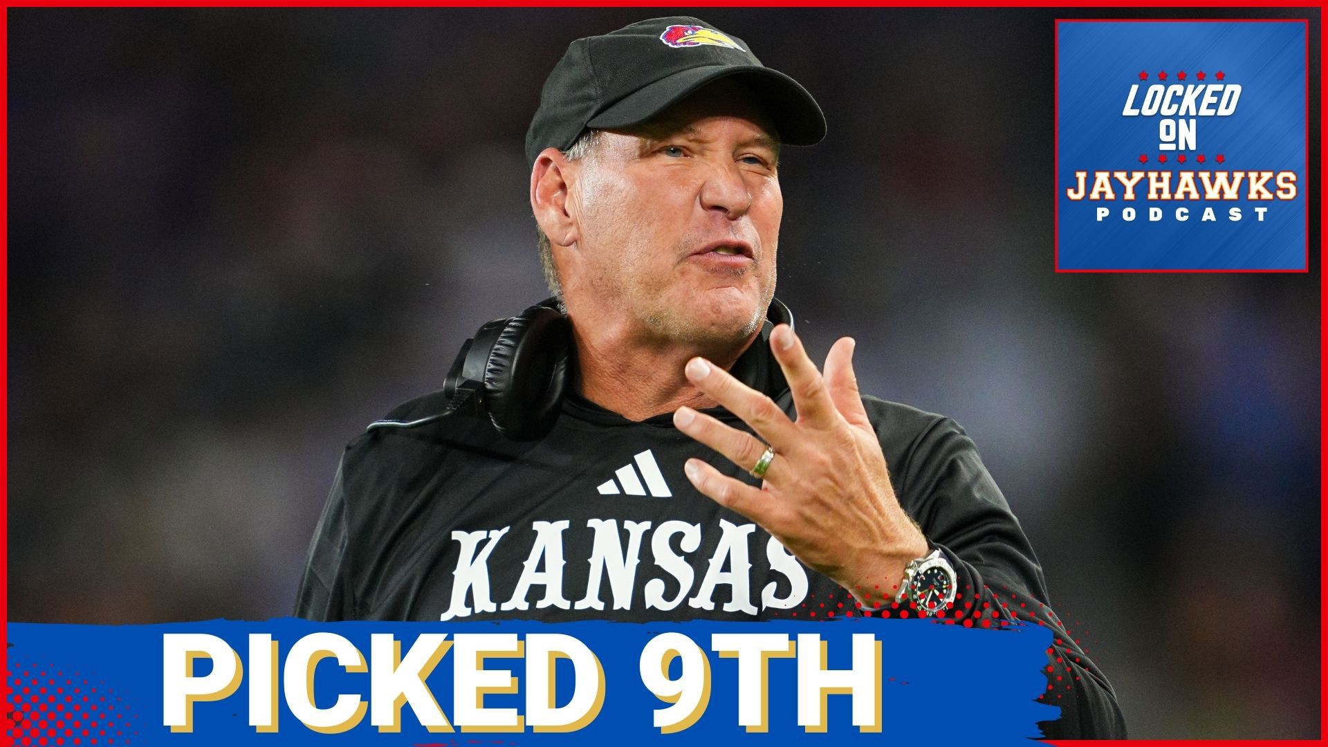 Kansas Jayhawks football underrated in Big 12 preseason poll? Derek Johnson argues for a higher ranking than 9th place led by Lance Leipold and Jalon Daniels.