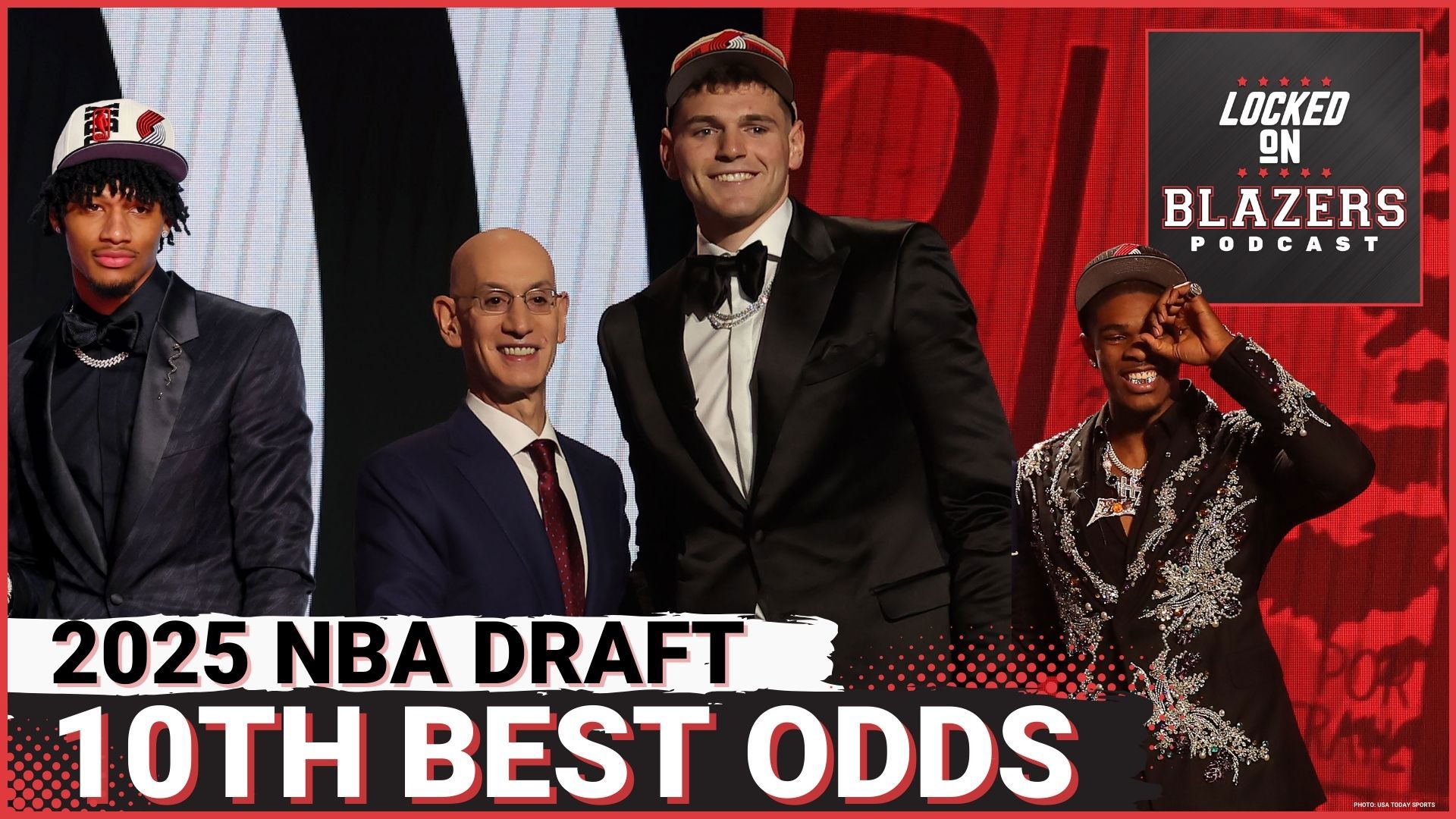 The Trail Blazers now have slightly worse lottery odds, thanks to coming out on the wrong end of a random drawing to determine their NBA Draft lottery slot.