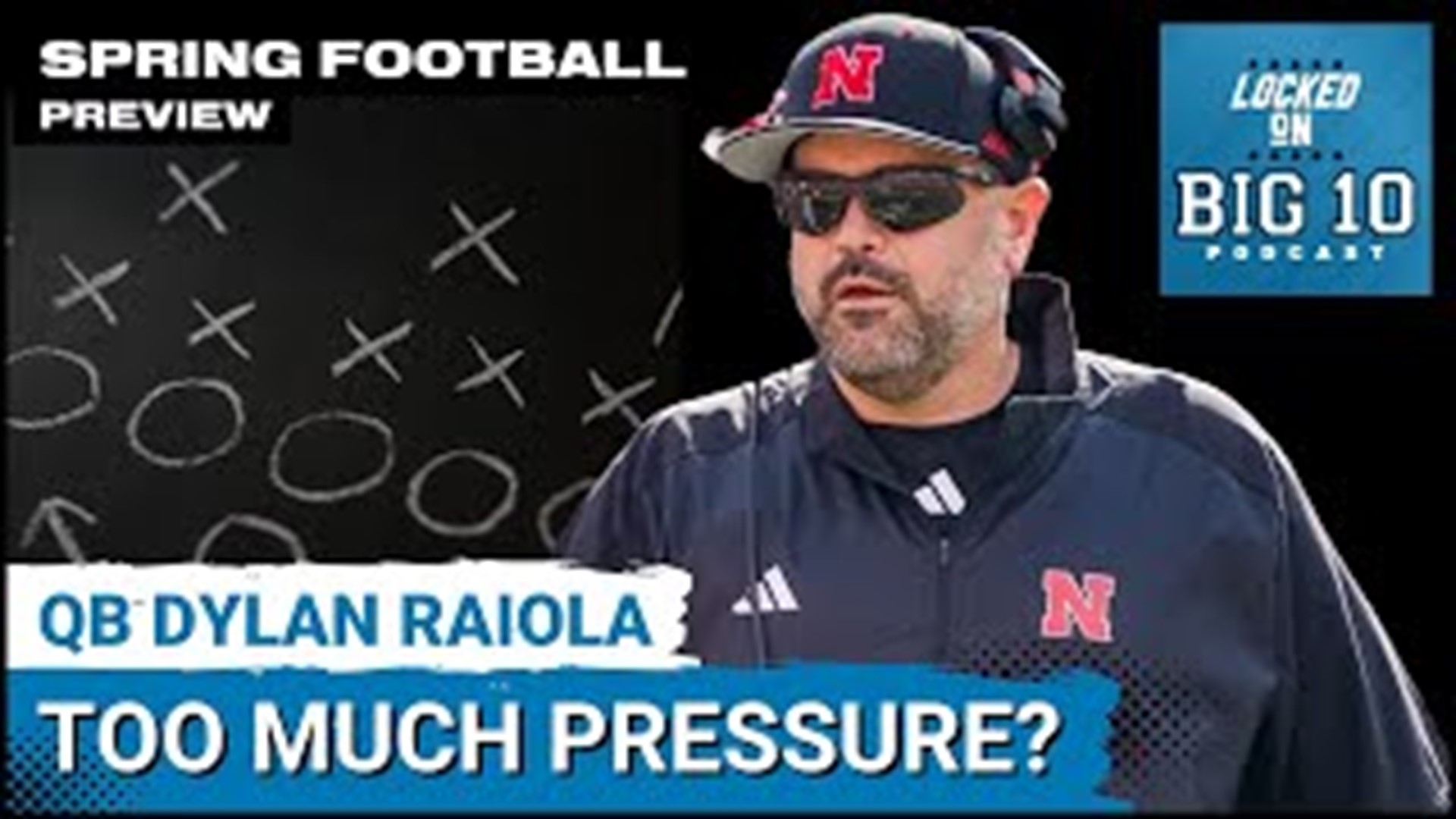 Matt Rhule and the Nebraska Cornhuskers hold their annual Red-White Spring football game soon.  And there will be a lot of pressure on incoming true-freshman QB.