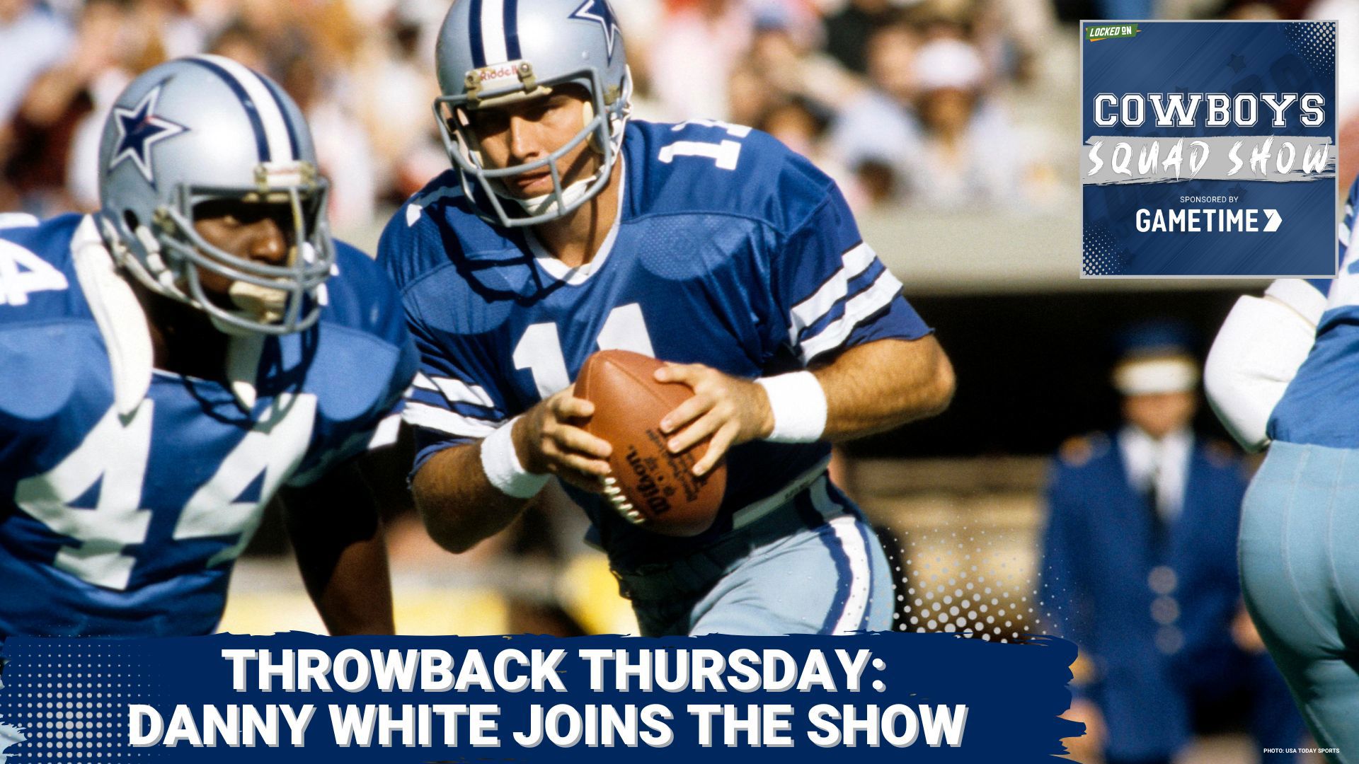 With the start of Training Camp in less than a week, former Cowboys great Danny White joins the show, with Marcus Mosher, Coach Glenn 'Stretch' Smith, and Jeff Biggs