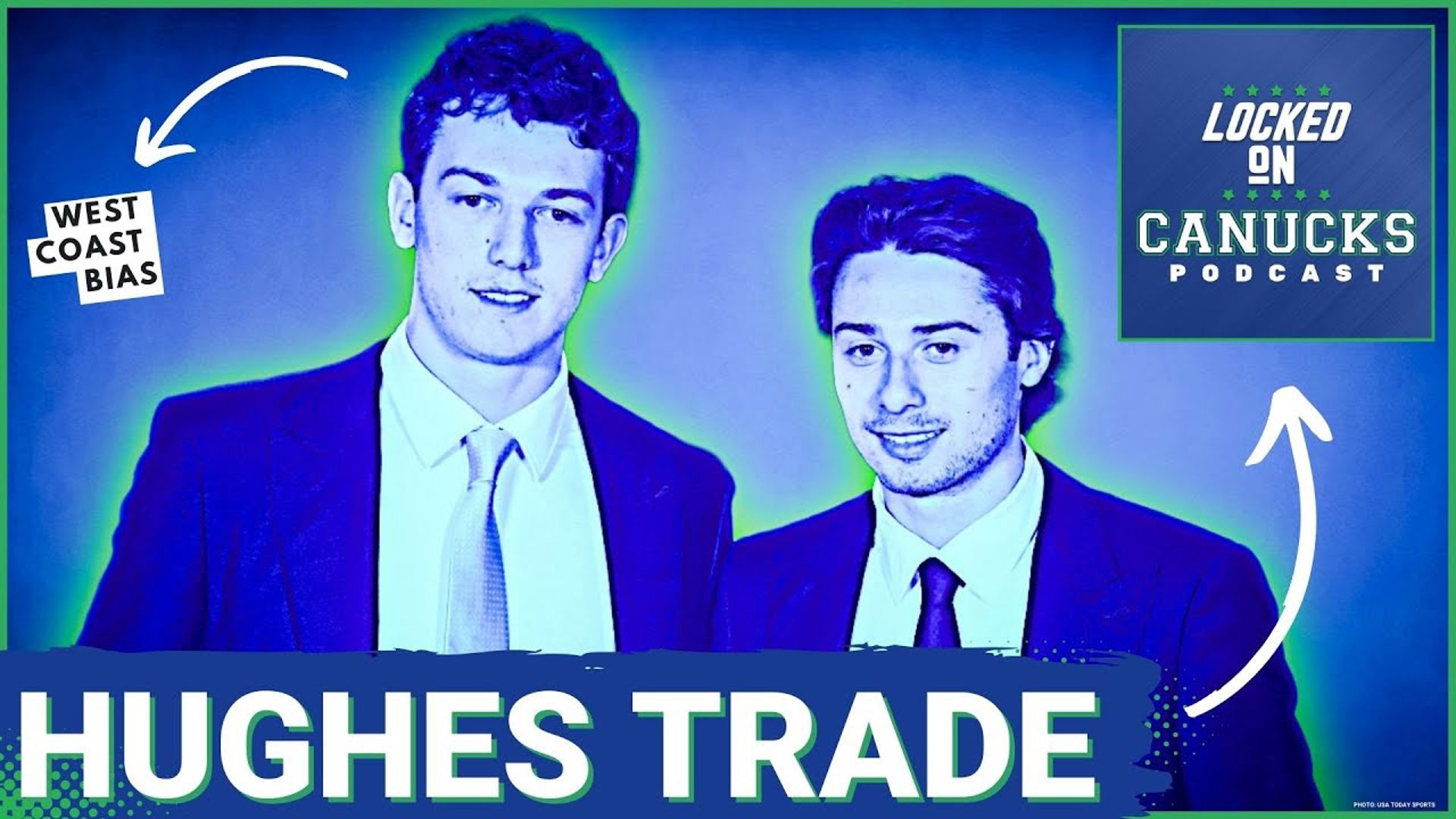 Luke Hughes of the New Jersey Devils remains unsigned. Could the Vancouver Canucks swoop in and get a deal done to reunite the brothers?