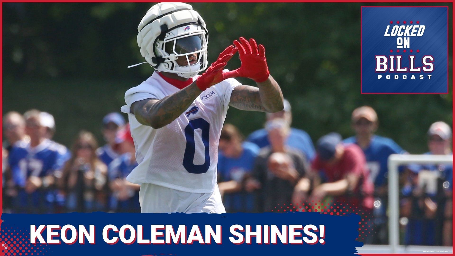 Keon Coleman steals the show at Buffalo Bills training camp. Is a new star receiver emerging for Josh Allen?