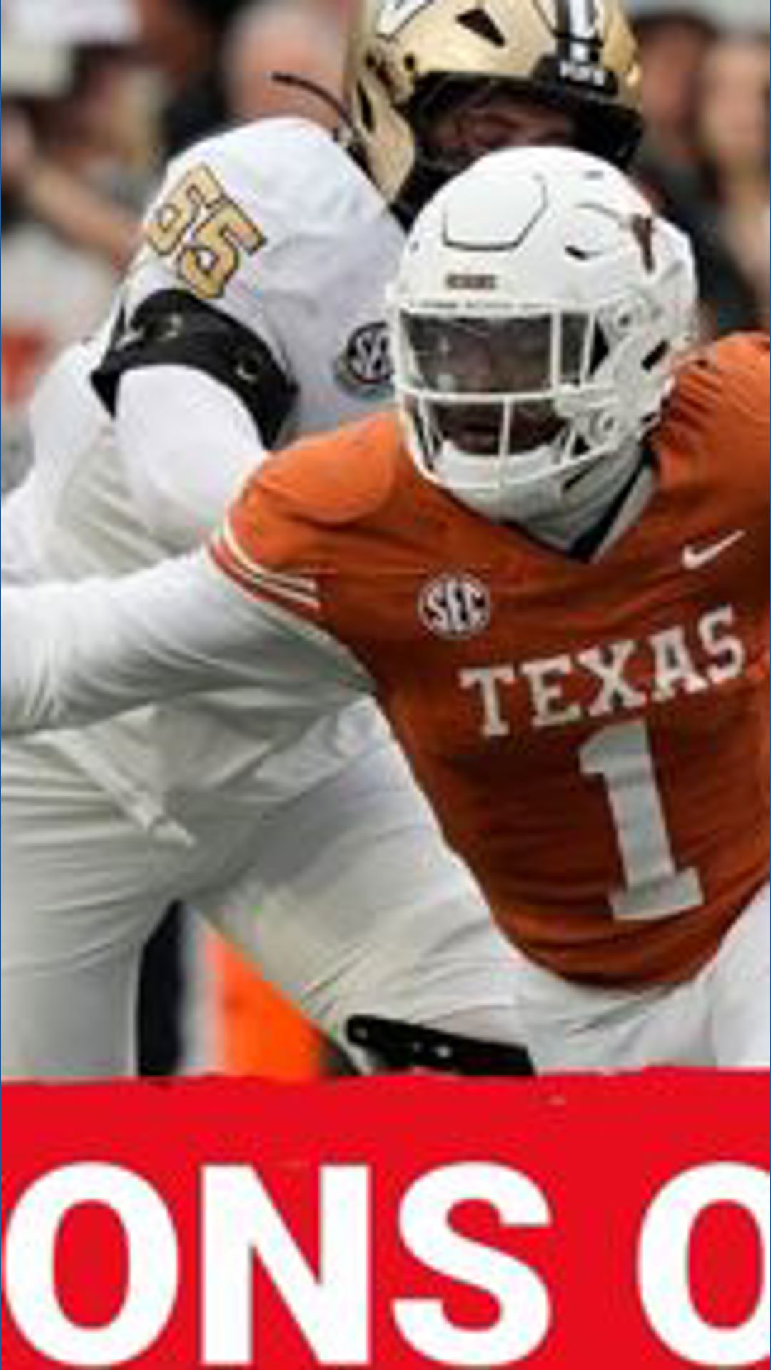 Without Colin Simmons, Nobody on Texas Has Rushed Trinidad Chambliss ...