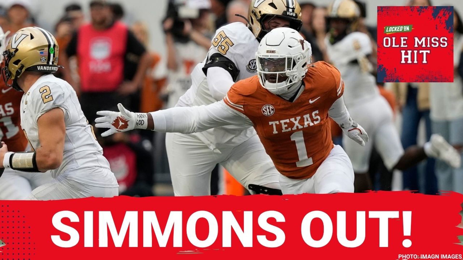 Without Colin Simmons, Nobody on Texas Has Rushed Trinidad Chambliss ...
