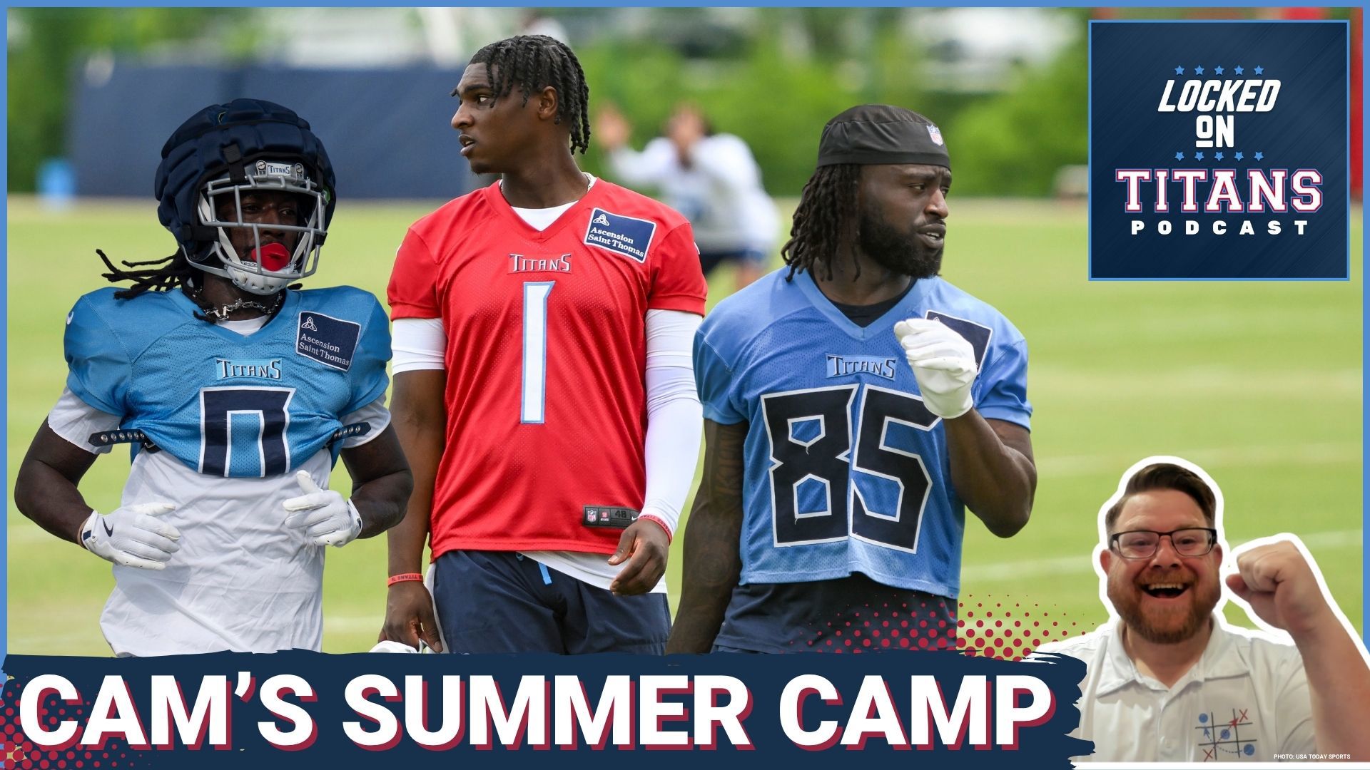Tennessee Titans rookie quarterback Cam Ward held a summer camp with some teammates down at the University of Miami over the last few days.