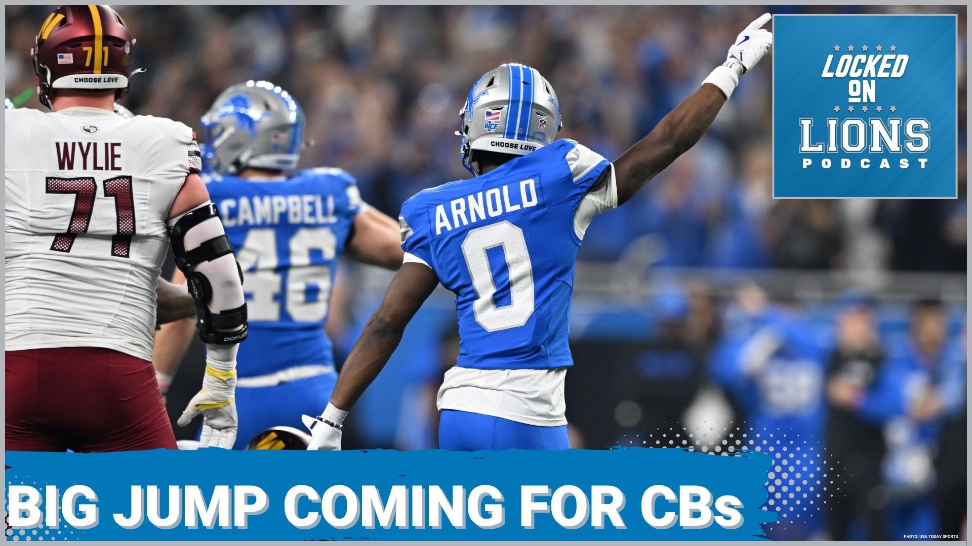 A big trade in the NFL today with teams swapping a cornerback for a safety. What does that mean for the Detroit Lions and where they get better this season on d