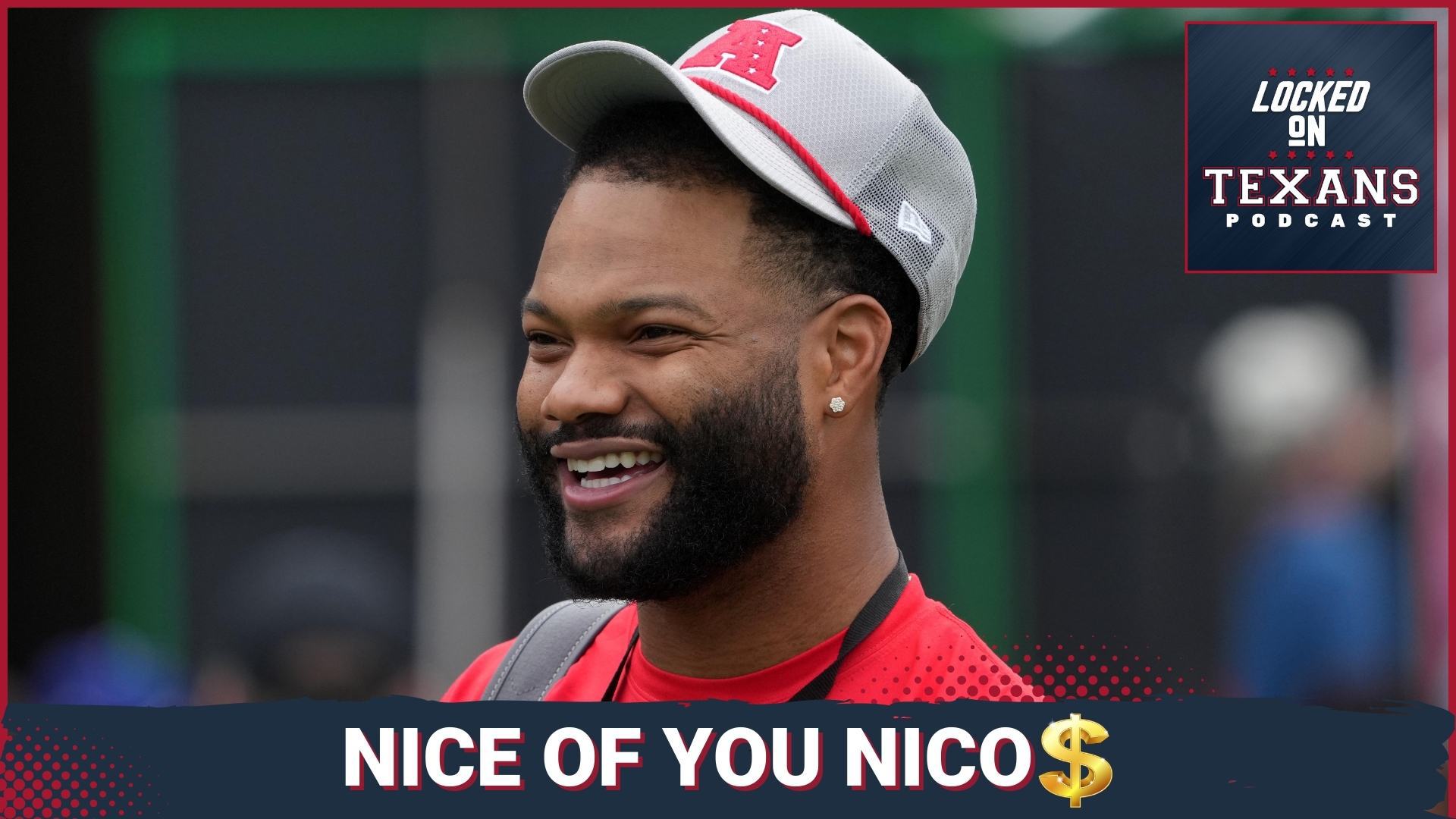 The Houston Texans are making moves! Nico Collins has restructured his contract, giving the team more financial flexibility heading into free agency.