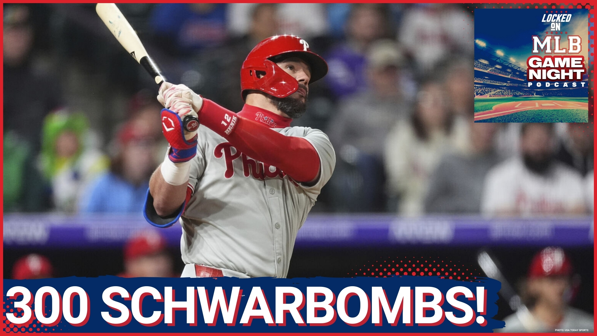 The Philadelphia Phillies take 1st place in the NL East behind Kyle Schwarber's 300th career home run!