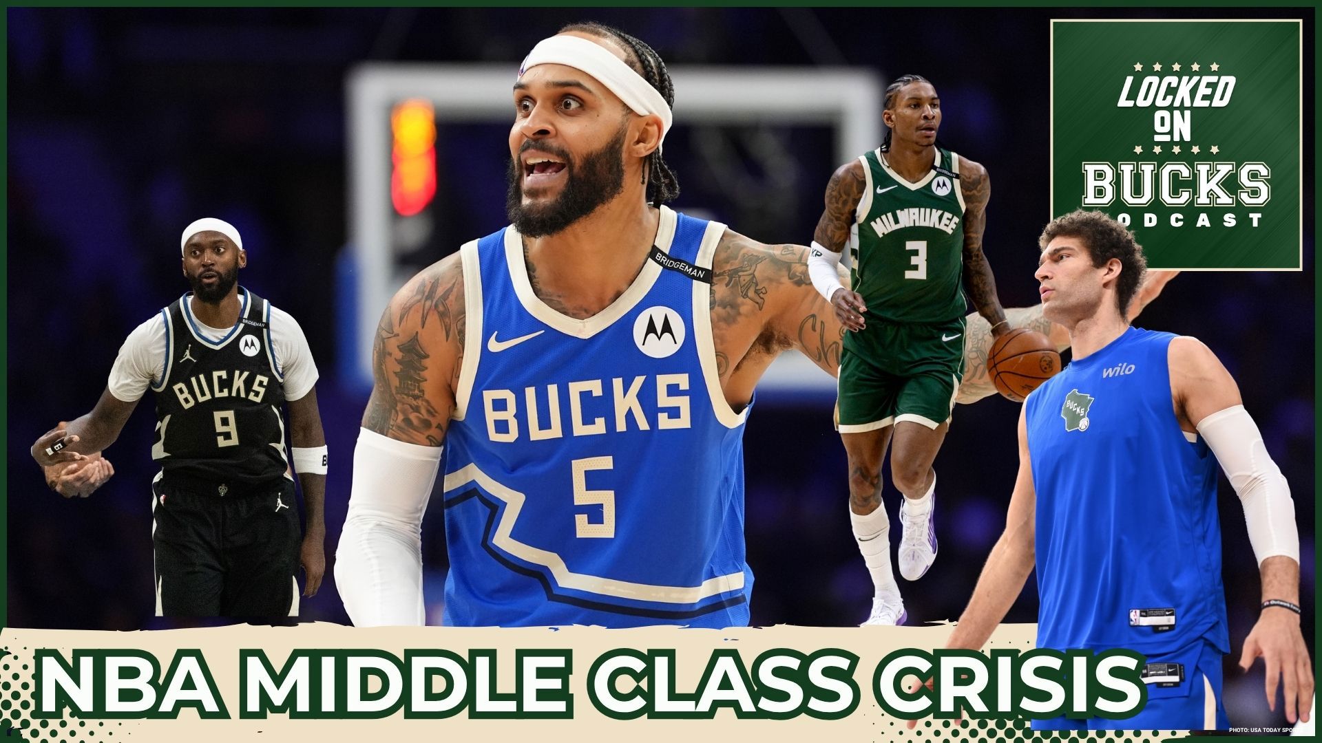 This episode discusses potential free agent targets for the Milwaukee Bucks, focusing on shooting guards and big men. It analyzes the NBA's changing salary landscape
