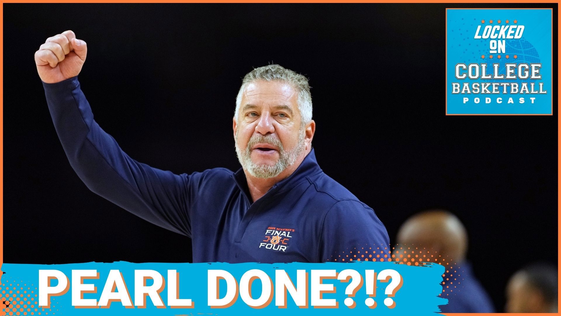 Auburn Tigers head coach Bruce Pearl announced his retirement on Monday, the first official day of college basketball practice!