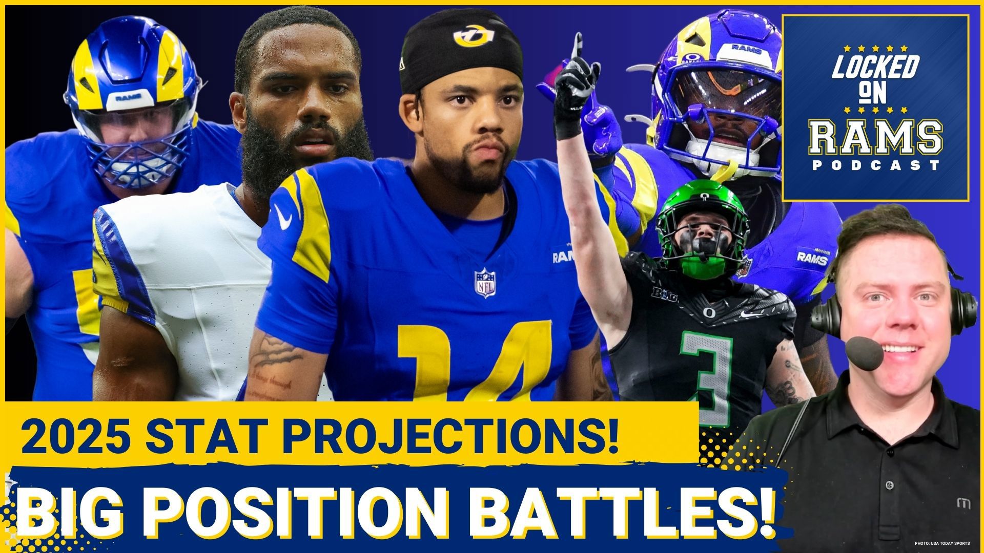 5 Rams That Could LOSE Their Jobs! Rams 2025 Stats Projections, Jalen Ramsey Update & More!