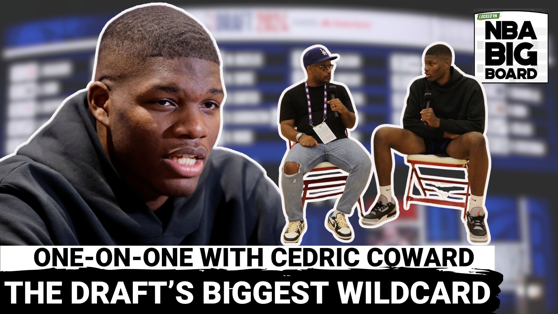 Rafael Barlowe sits down with one of the 2025 draft’s biggest enigmas—Cedric Coward.