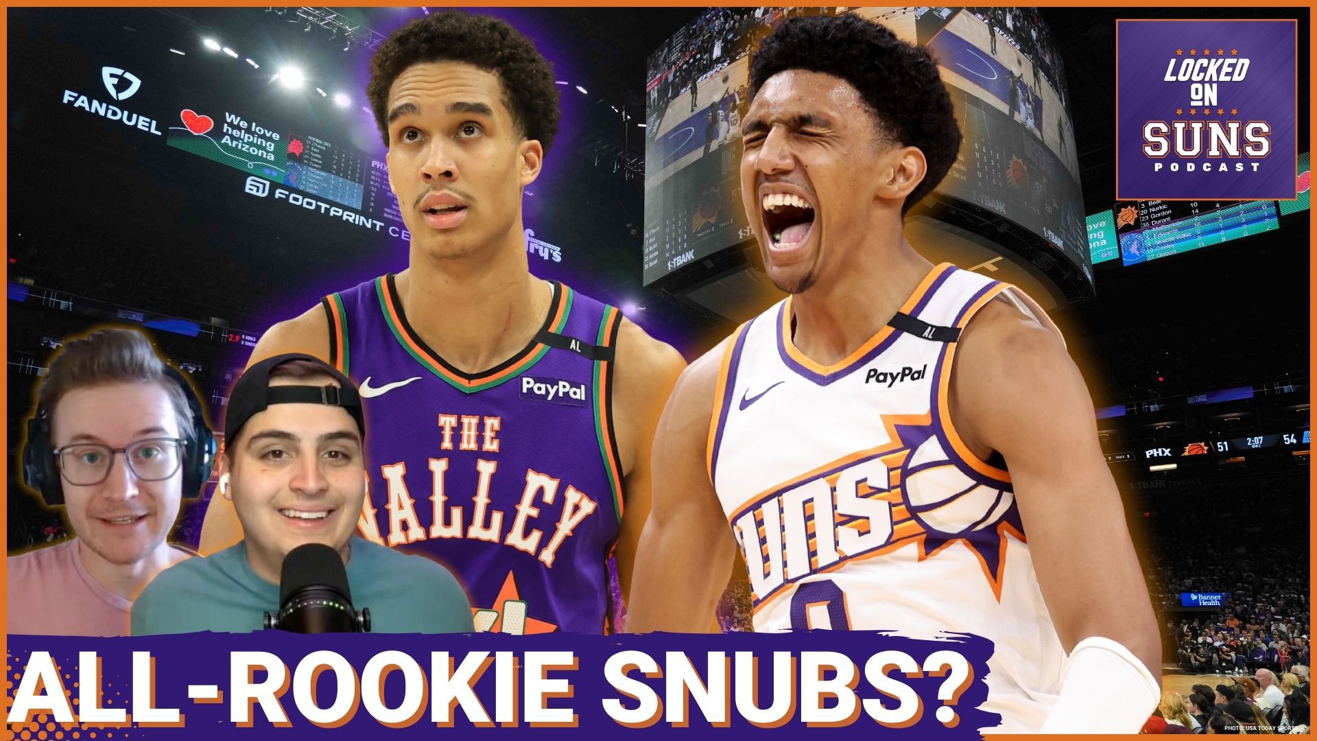 Phoenix Suns rookies Ryan Dunn and Oso Ighodaro were not on the NBA All-Rookie teams after promising seasons in the Valley.