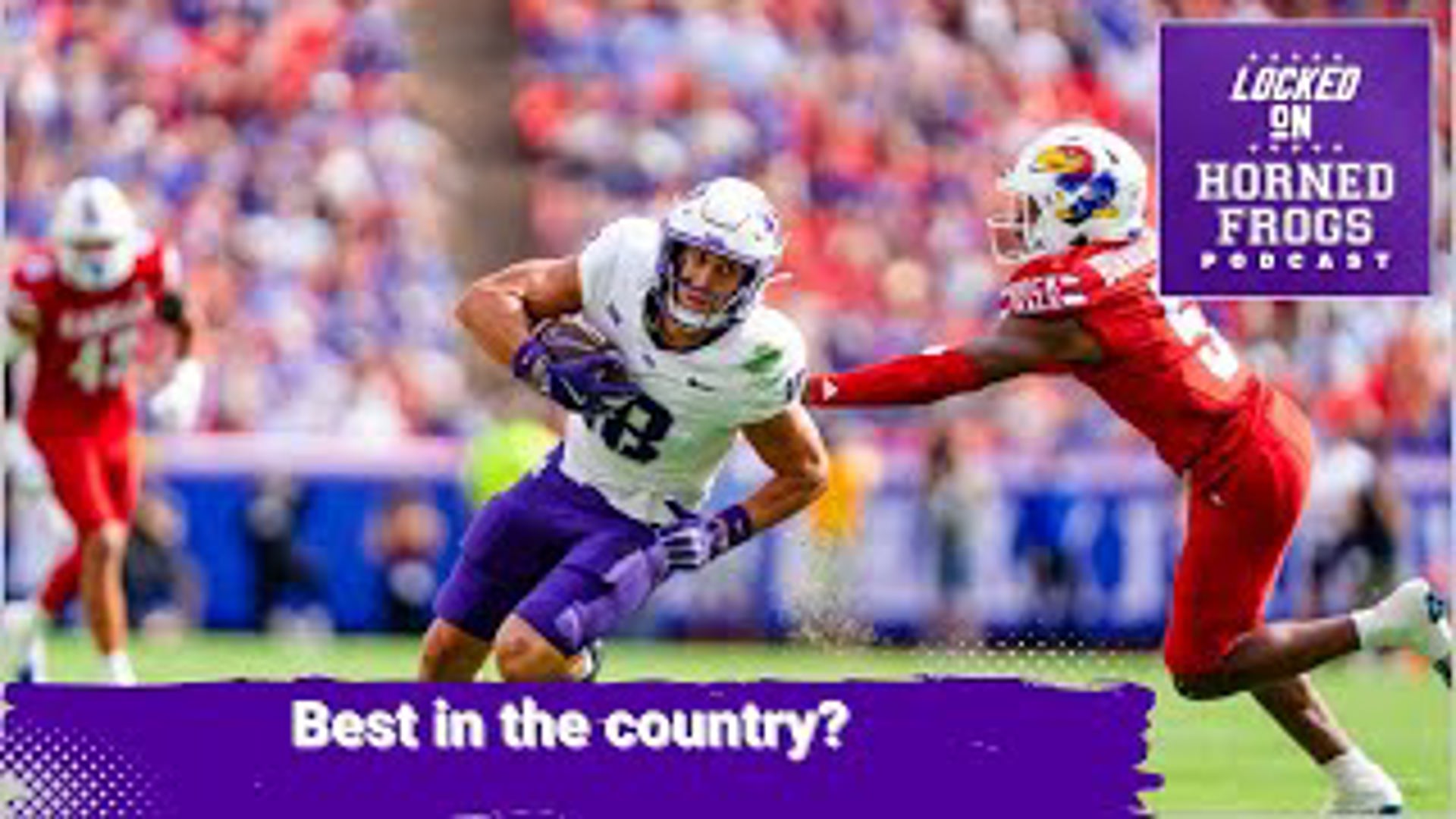 TCU WR Jack Bech is the most productive WR in the Big 12? Is he the best in the country?