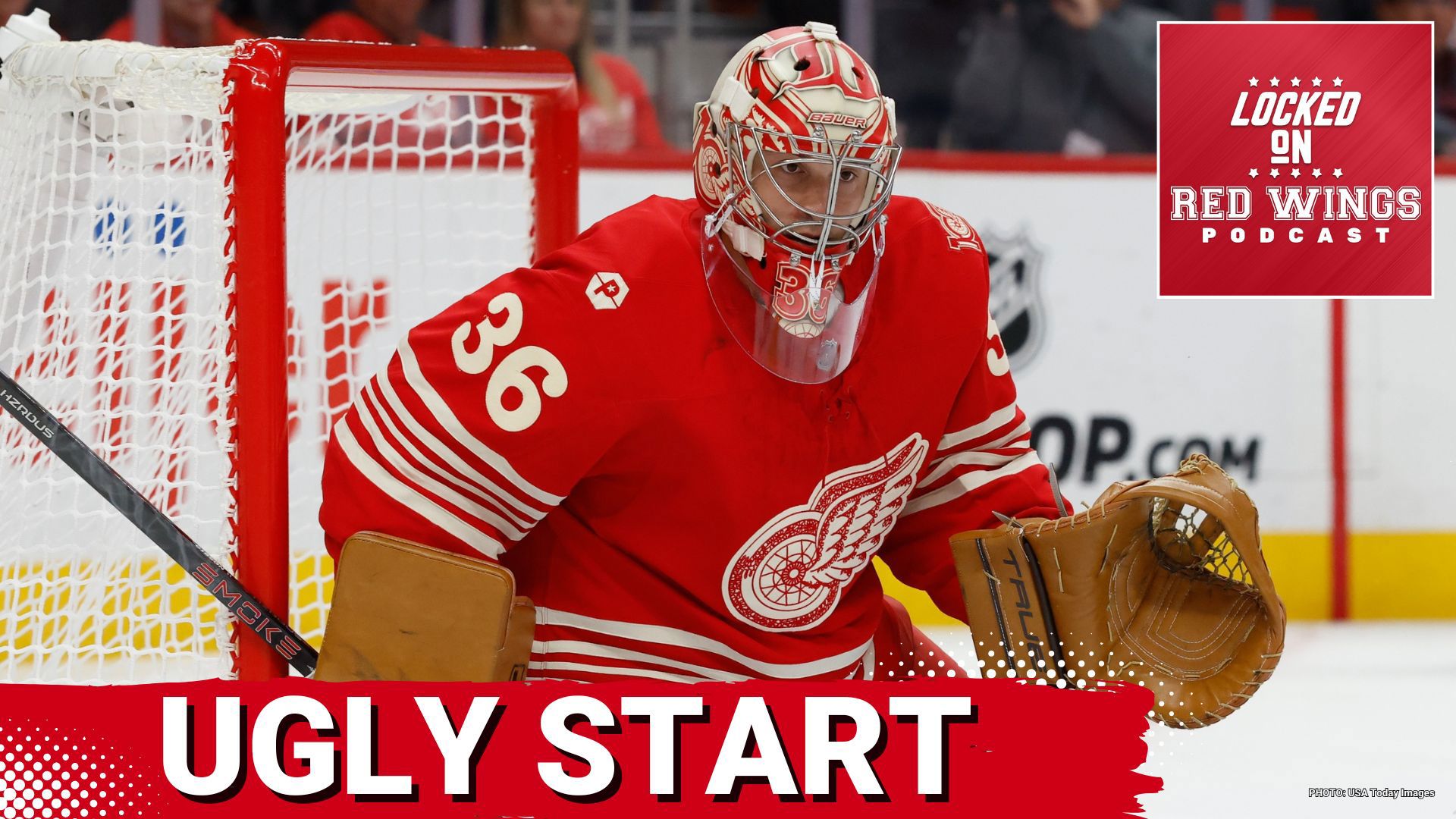 The Detroit Red Wings started hot, but quickly unfolded with massive defensive mistakes.